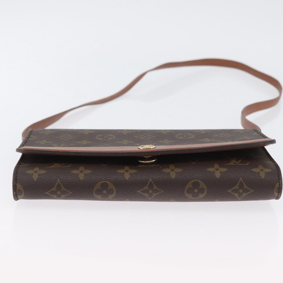 LOUIS VUITTON Monogram Bordeaux 24 Shoulder Bag M51798 LV Auth 173731
