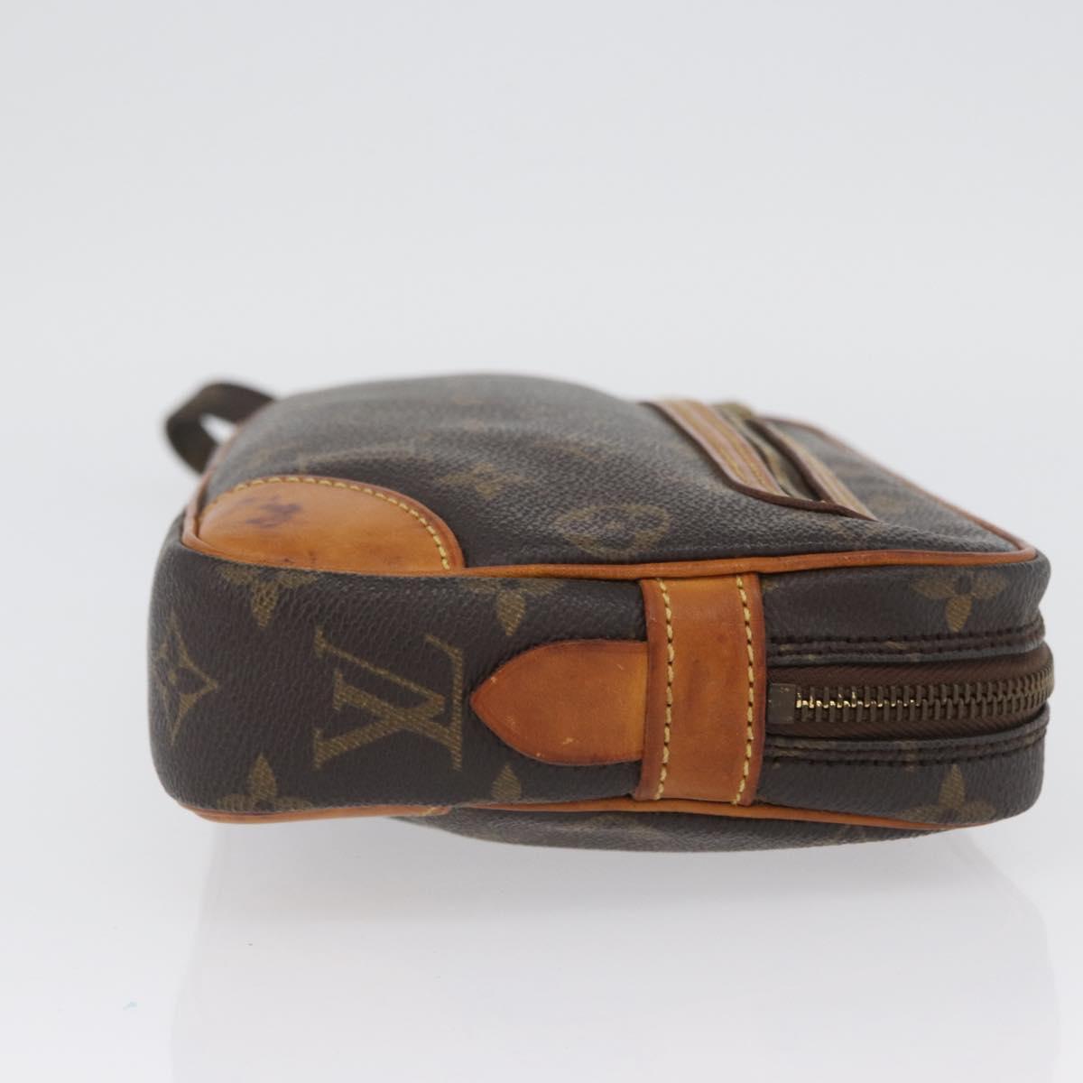 LOUIS VUITTON Monogram Marly Dragonne GM Clutch Bag M51825 LV Auth 173740