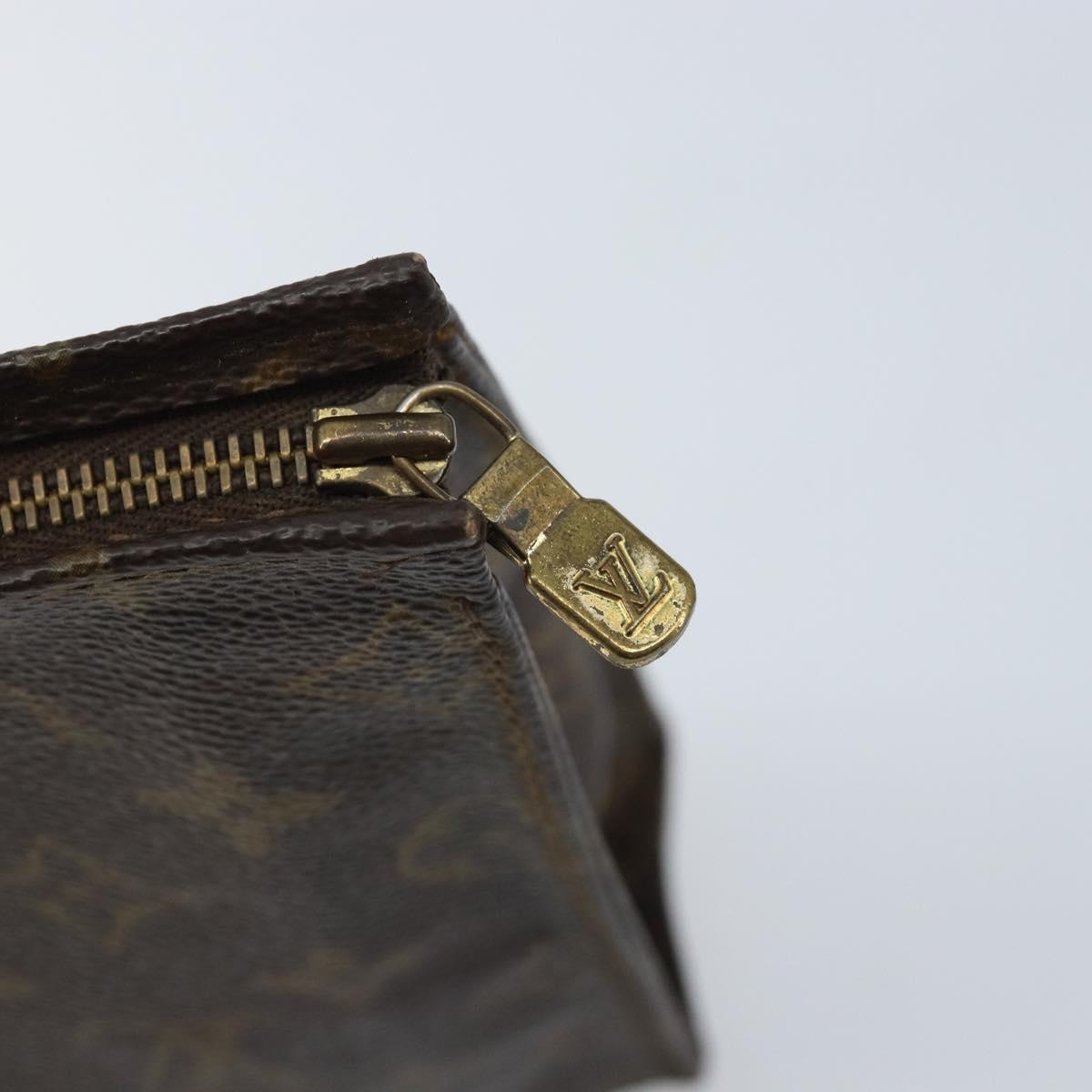LOUIS VUITTON Monogram Poche Toilette 26 Pouch M47542 LV Auth 173742