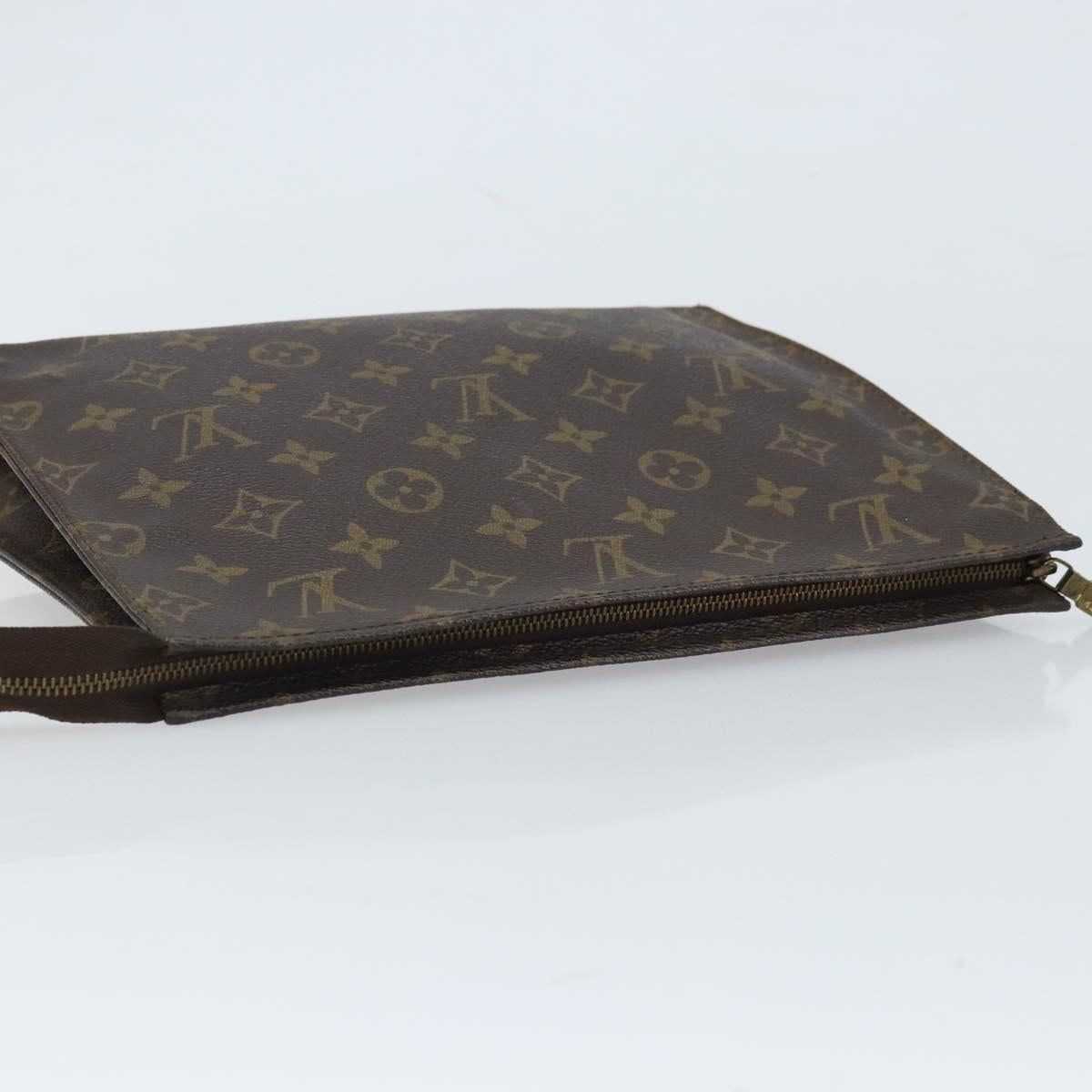 LOUIS VUITTON Monogram Poche Toilette 26 Pouch M47542 LV Auth 173742