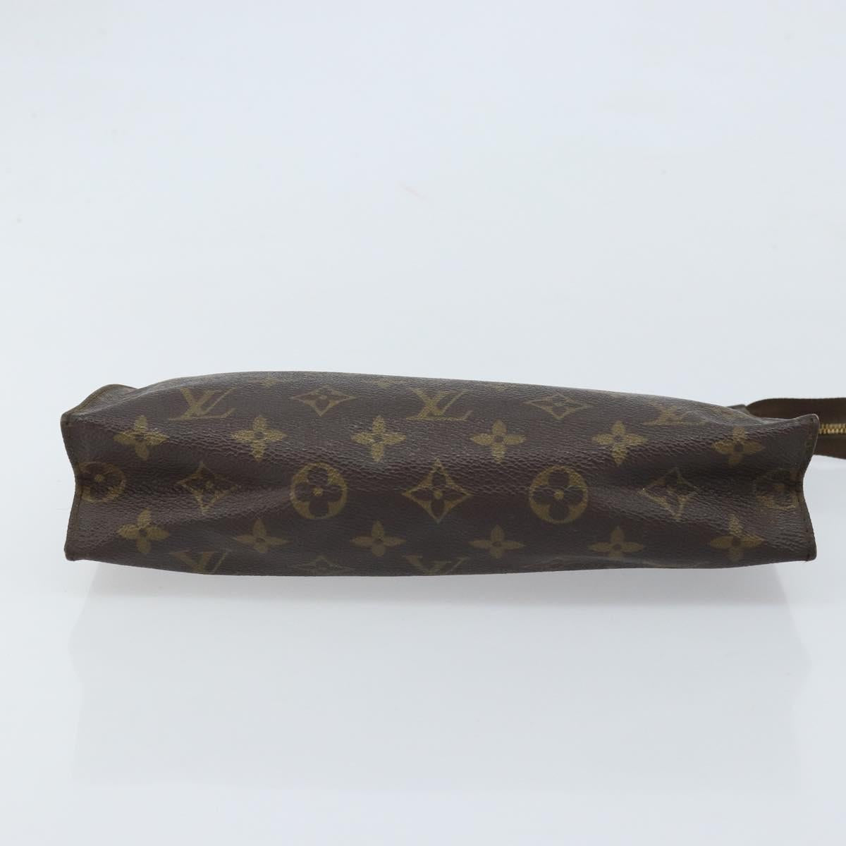 LOUIS VUITTON Monogram Poche Toilette 26 Pouch M47542 LV Auth 173742