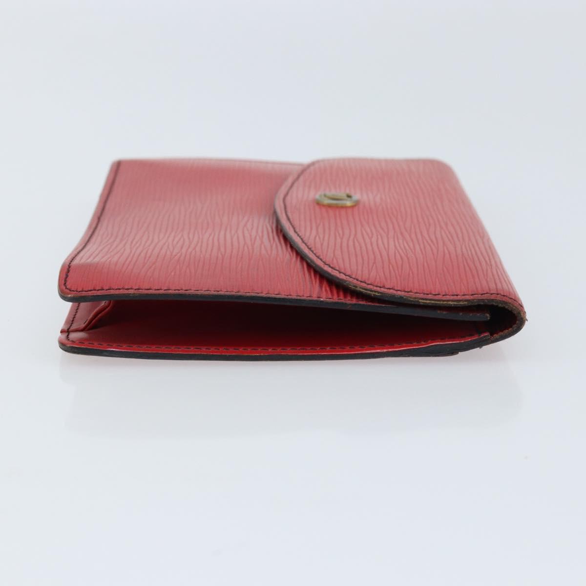 LOUIS VUITTON Epi Montagne 20 Clutch Bag Red LV Auth 173743