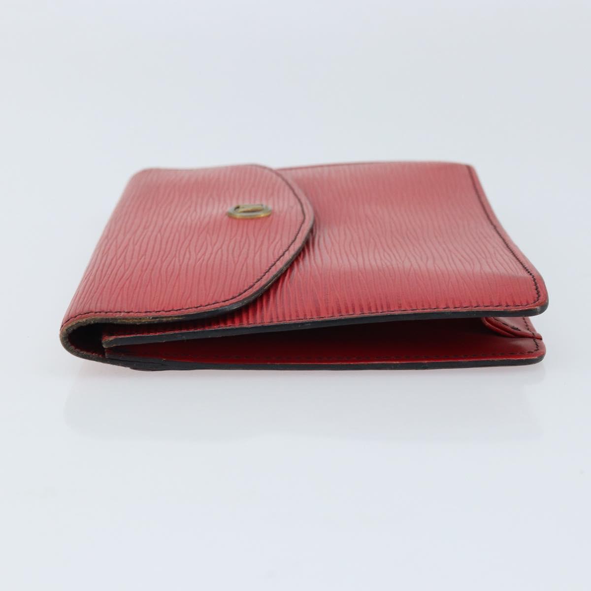 LOUIS VUITTON Epi Montagne 20 Clutch Bag Red LV Auth 173743