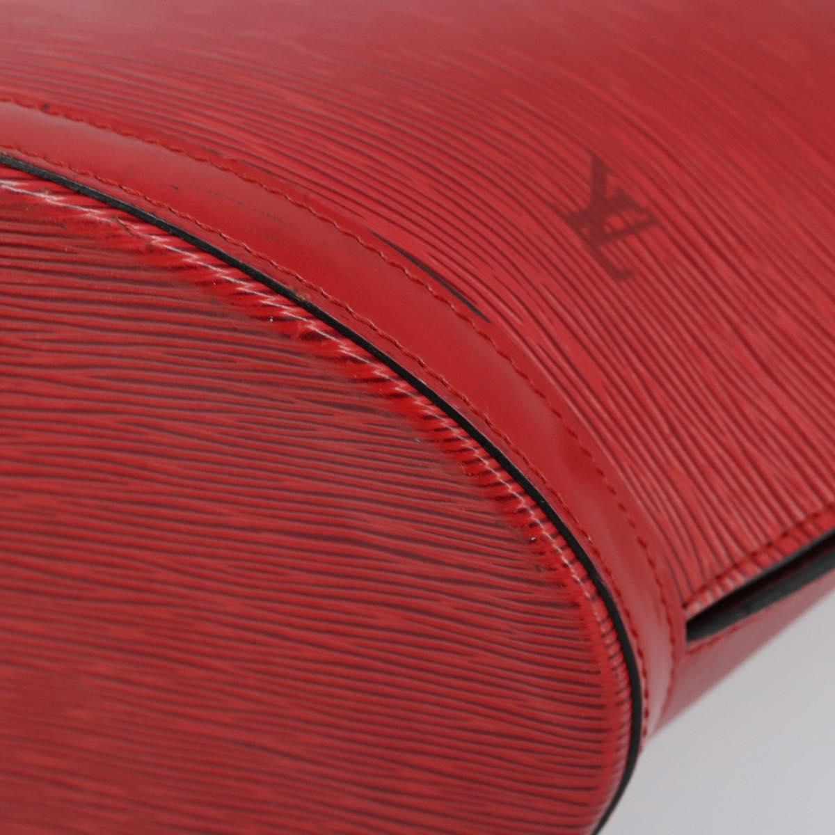 LOUIS VUITTON Epi Saint Jacques Shopping Shoulder Bag Red M52277 LV Auth 173745