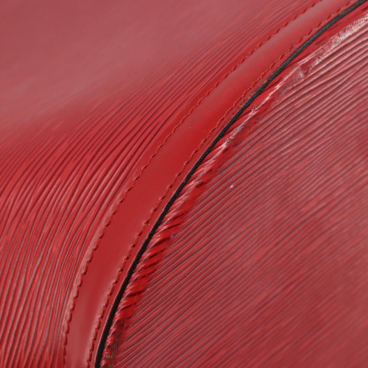 LOUIS VUITTON Epi Saint Jacques Shopping Shoulder Bag Red M52277 LV Auth 173745