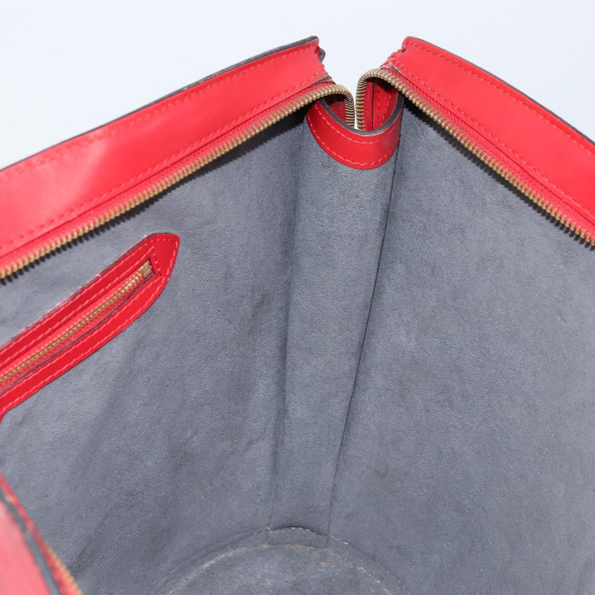 LOUIS VUITTON Epi Saint Jacques Shopping Shoulder Bag Red M52277 LV Auth 173745