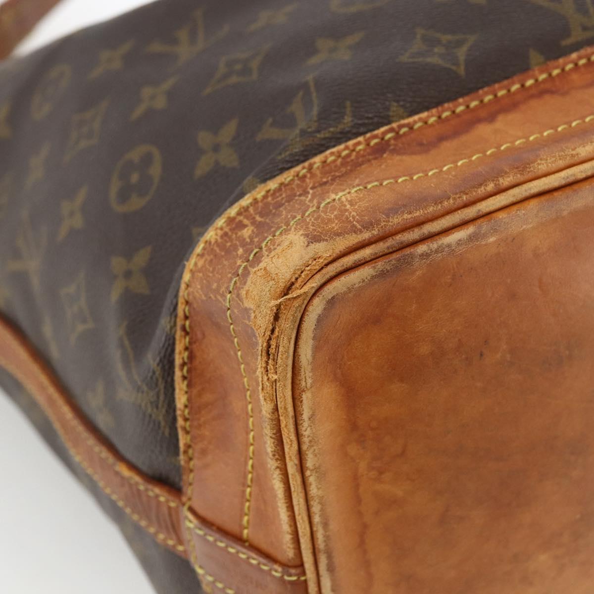 LOUIS VUITTON Monogram Noe Shoulder Bag M42224 LV Auth 173749