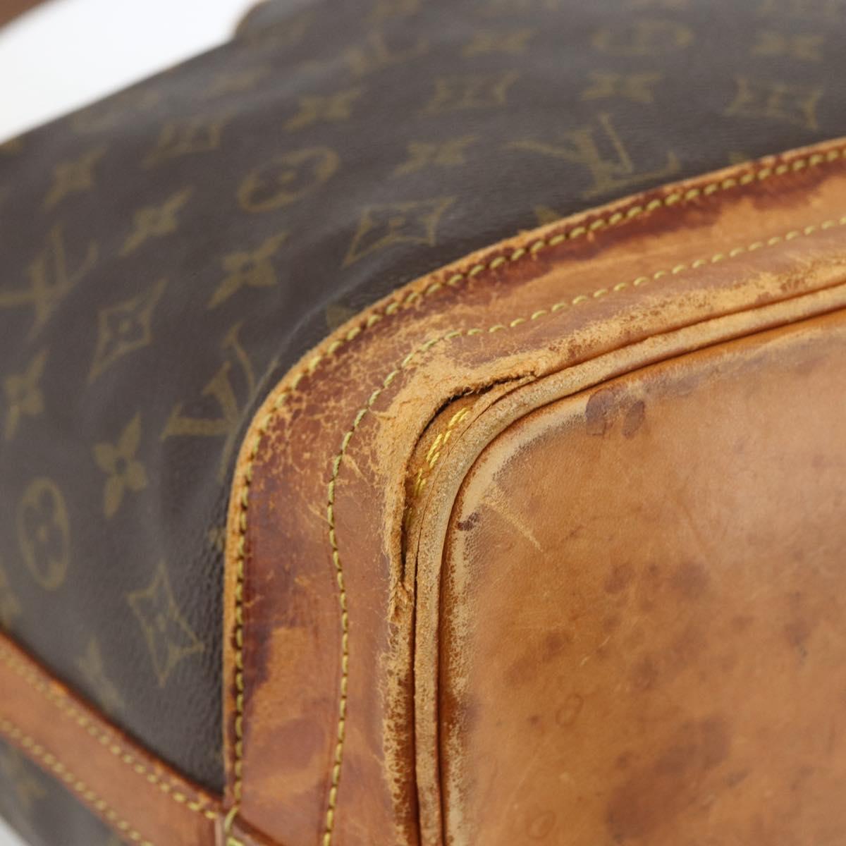 LOUIS VUITTON Monogram Noe Shoulder Bag M42224 LV Auth 173749