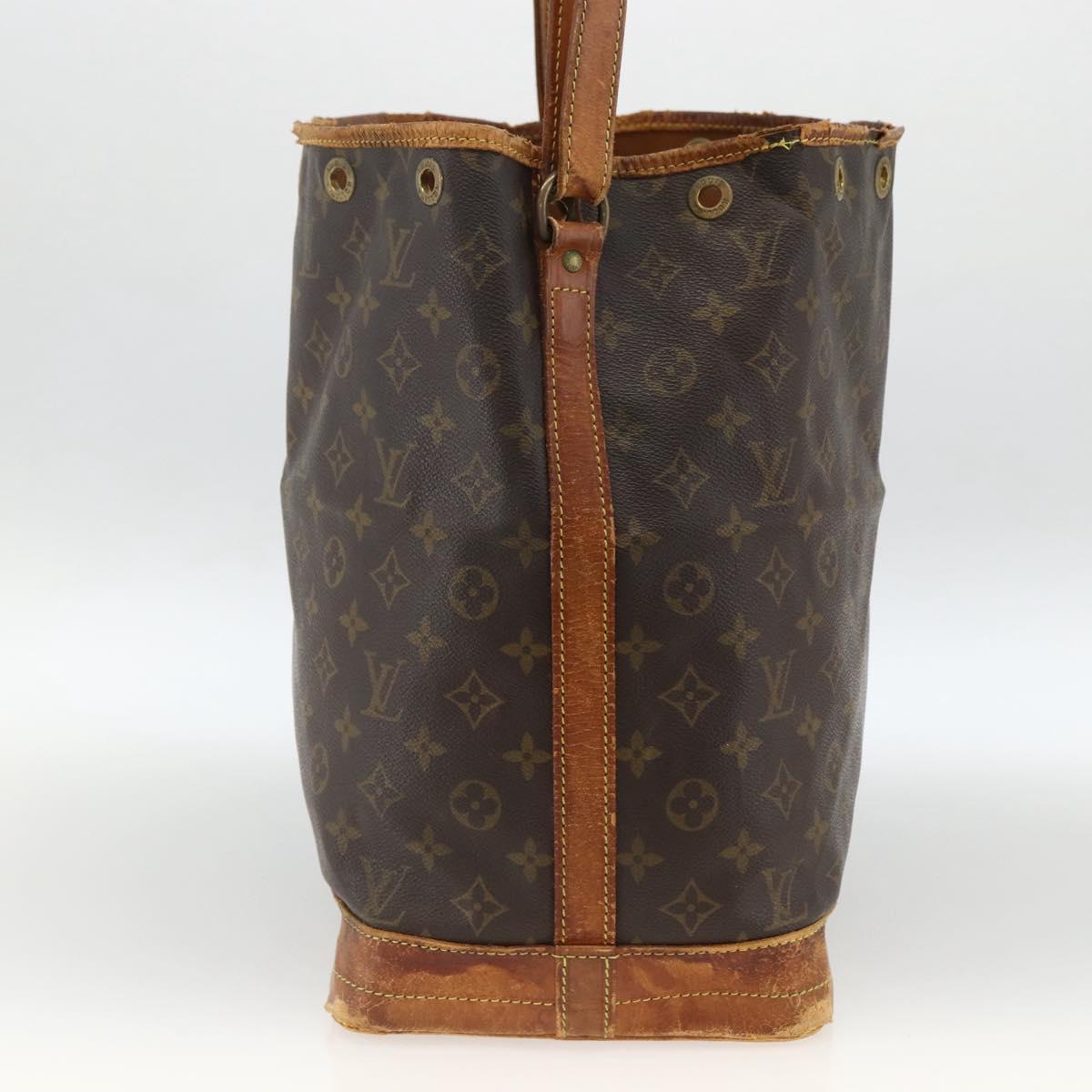 LOUIS VUITTON Monogram Noe Shoulder Bag M42224 LV Auth 173749