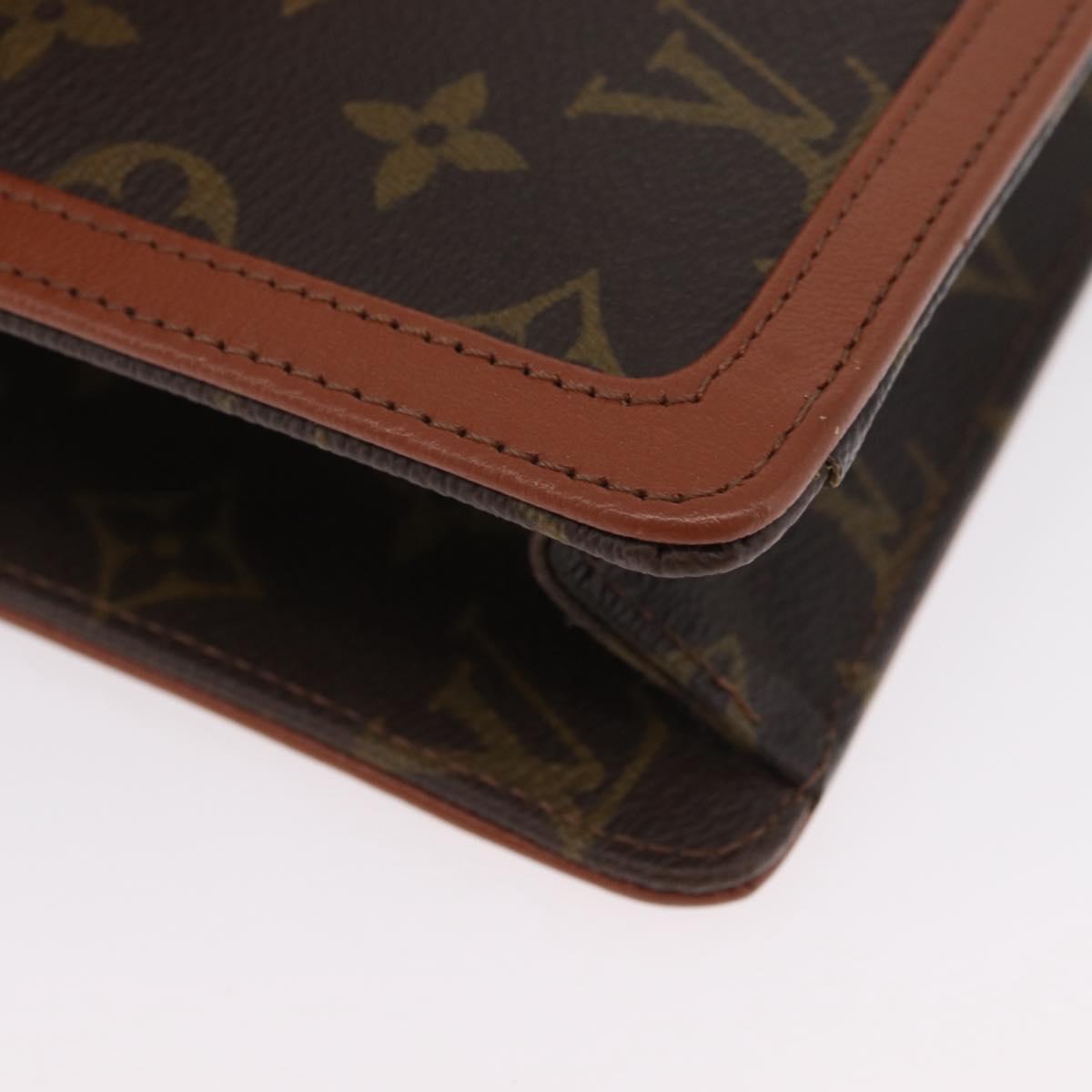LOUIS VUITTON Monogram Pochette Dam PM Clutch Bag M51812 LV Auth 173755