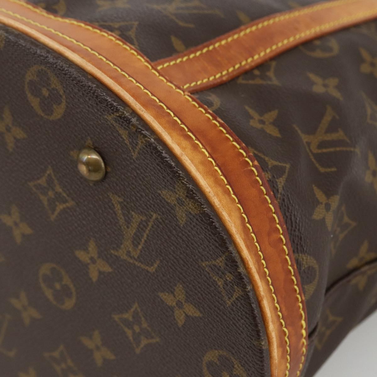 LOUIS VUITTON Monogram Bucket GM Shoulder Bag M42236 LV Auth 173758