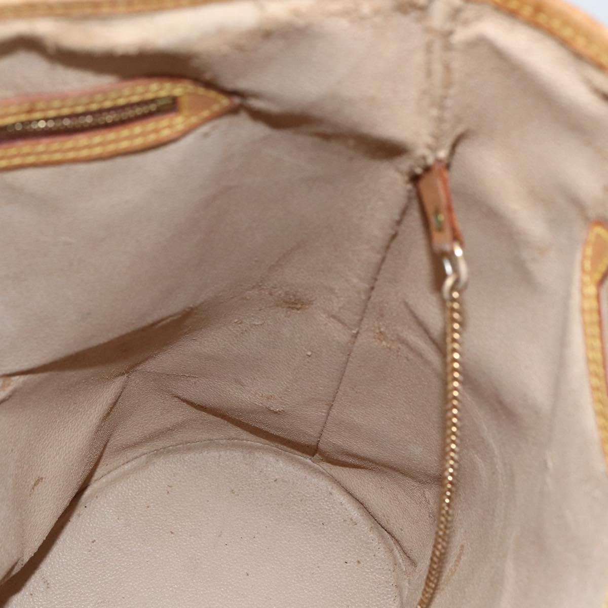 LOUIS VUITTON Monogram Bucket GM Shoulder Bag M42236 LV Auth 173758
