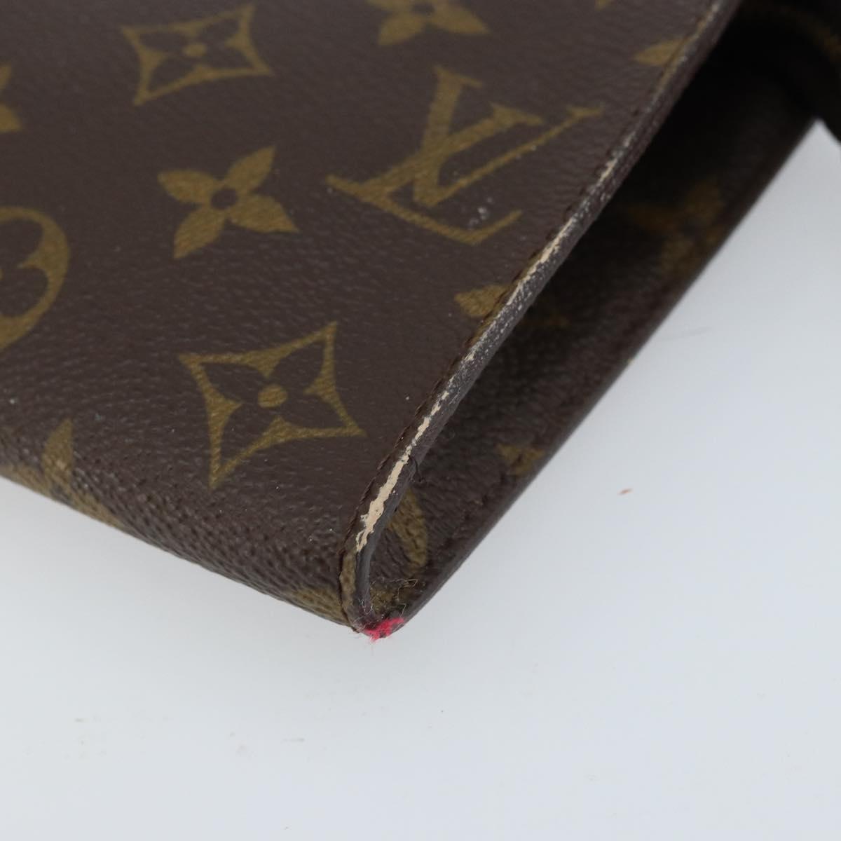 LOUIS VUITTON Monogram Bucket GM Accessory Pouch LV Auth 173759