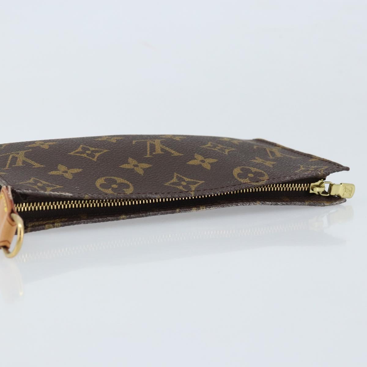 LOUIS VUITTON Monogram Bucket GM Accessory Pouch LV Auth 173761