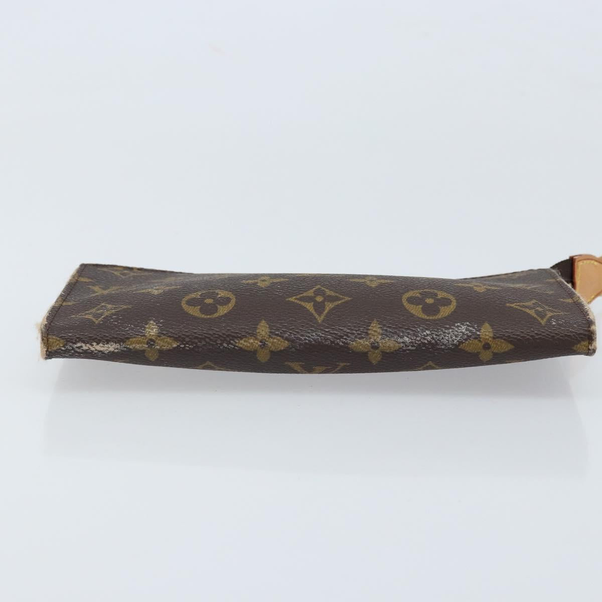 LOUIS VUITTON Monogram Bucket GM Accessory Pouch LV Auth 173761