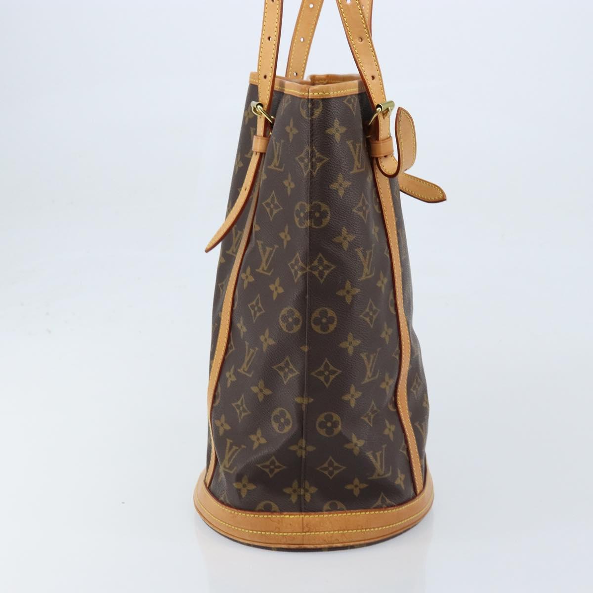 LOUIS VUITTON Monogram Bucket GM Shoulder Bag M42236 LV Auth 173762
