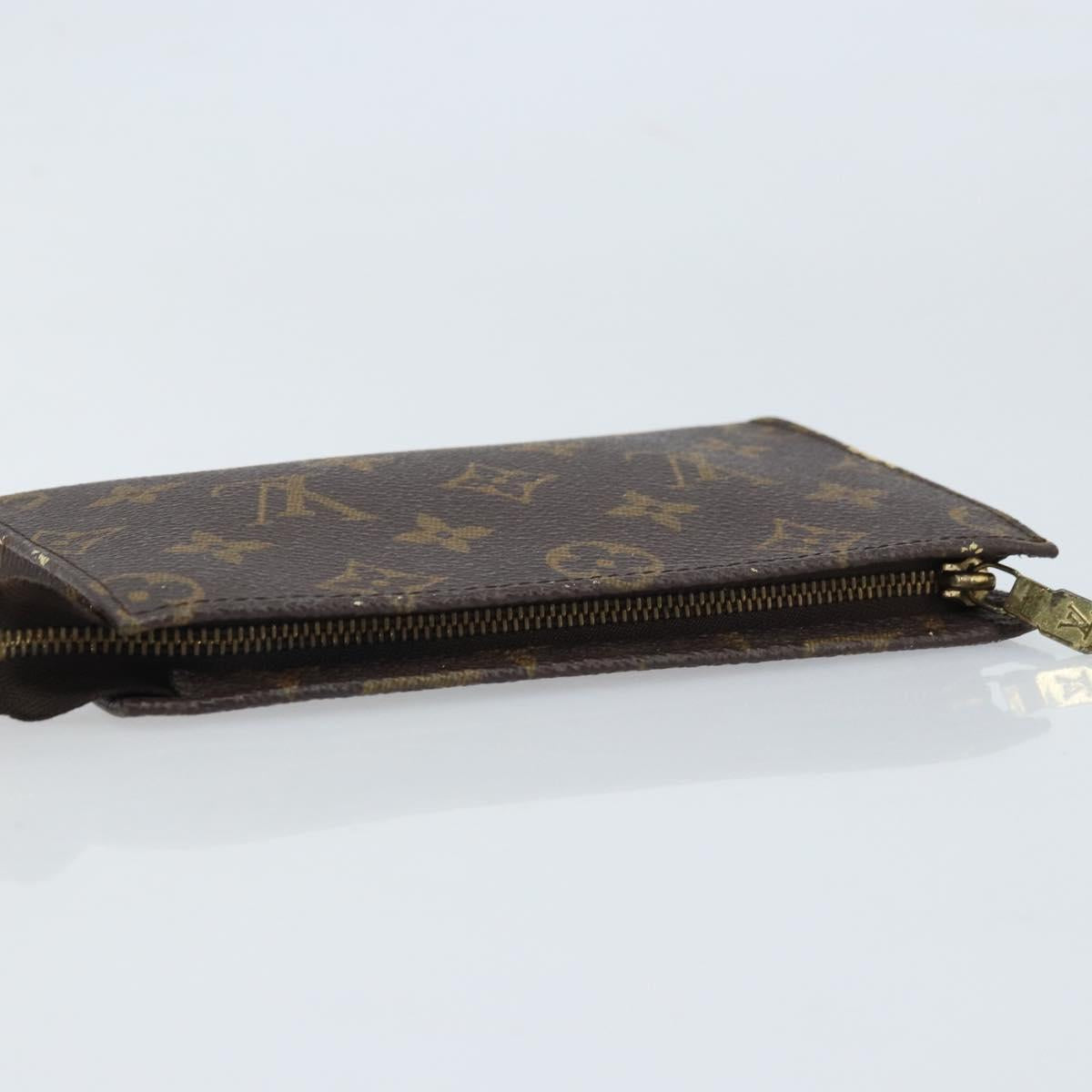 LOUIS VUITTON Monogram Bucket PM Accessory Pouch LV Auth 173764