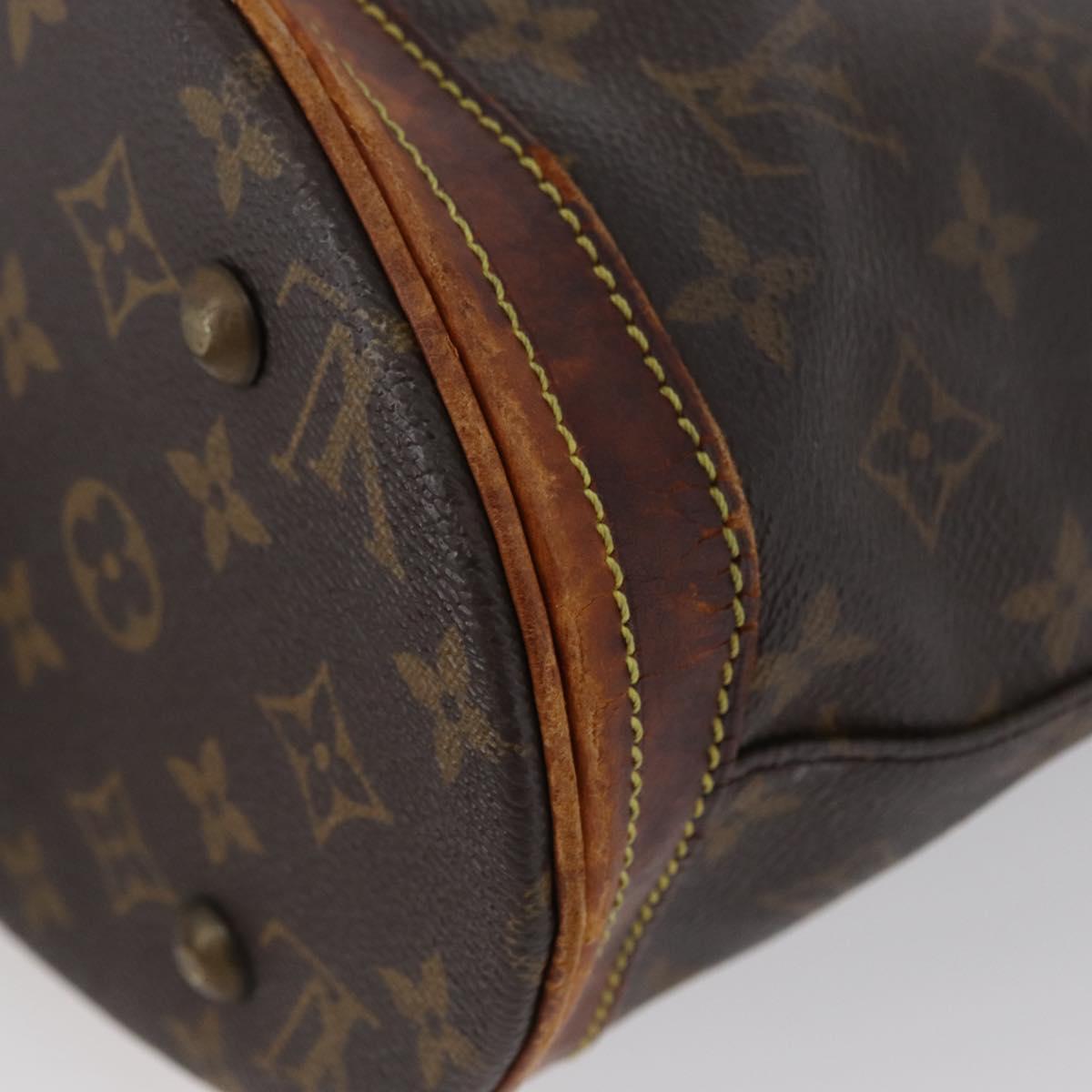 LOUIS VUITTON Monogram Bucket PM Shoulder Bag M42238 LV Auth 173765
