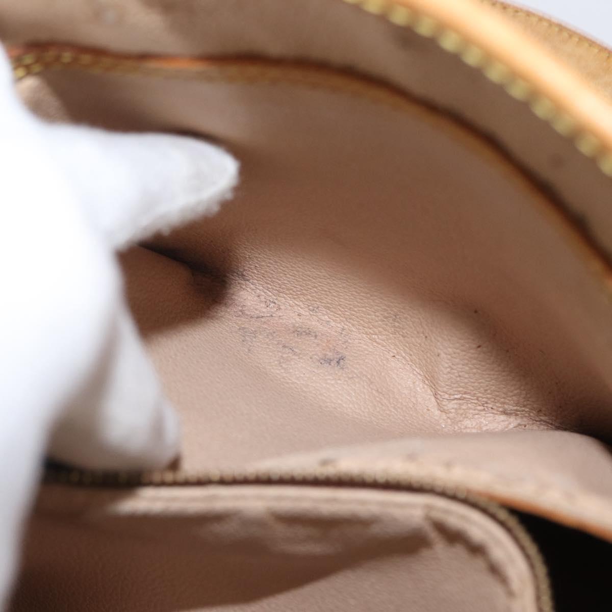 LOUIS VUITTON Monogram Bucket PM Shoulder Bag M42238 LV Auth 173765