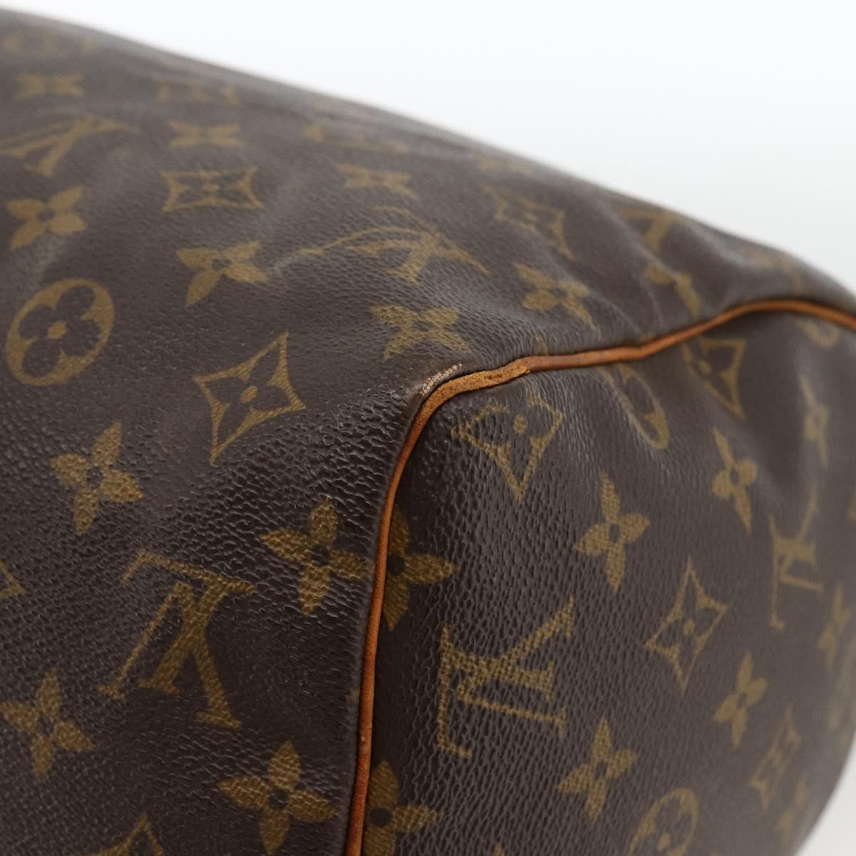 LOUIS VUITTON Monogram Speedy 30 Hand Bag M41526 LV Auth 173767