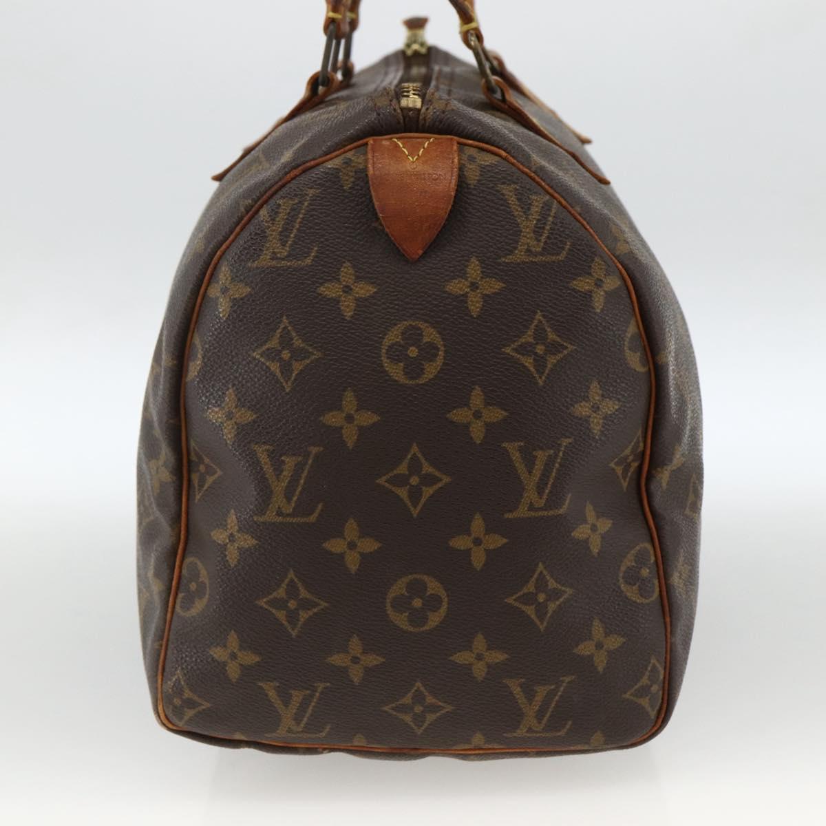 LOUIS VUITTON Monogram Speedy 30 Hand Bag M41526 LV Auth 173767
