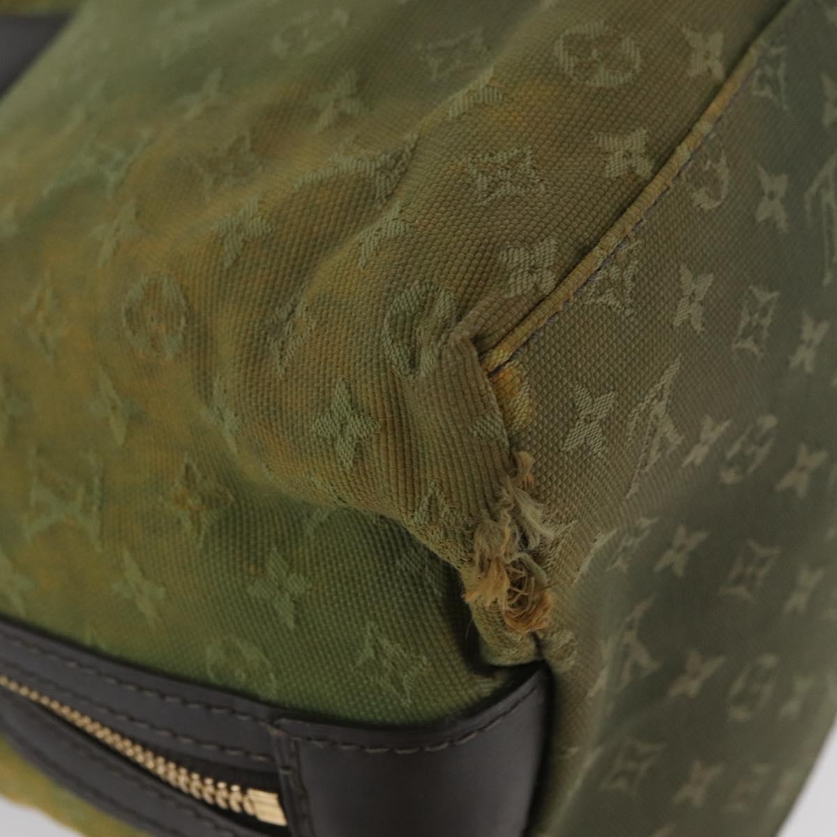LOUIS VUITTON Monogram Mini Sac Marie Kate Bag TST Khaki M92507 LV Auth 173772