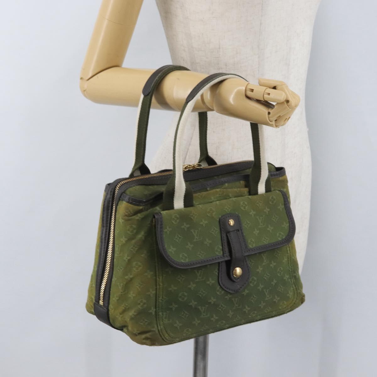 LOUIS VUITTON Monogram Mini Sac Marie Kate Bag TST Khaki M92507 LV Auth 173772