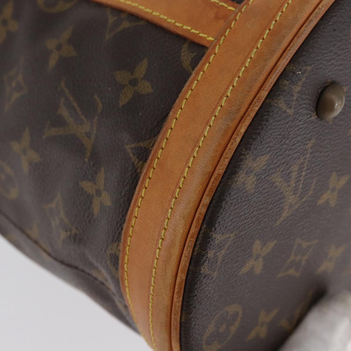 LOUIS VUITTON Monogram Bucket GM Shoulder Bag M42236 LV Auth 173896