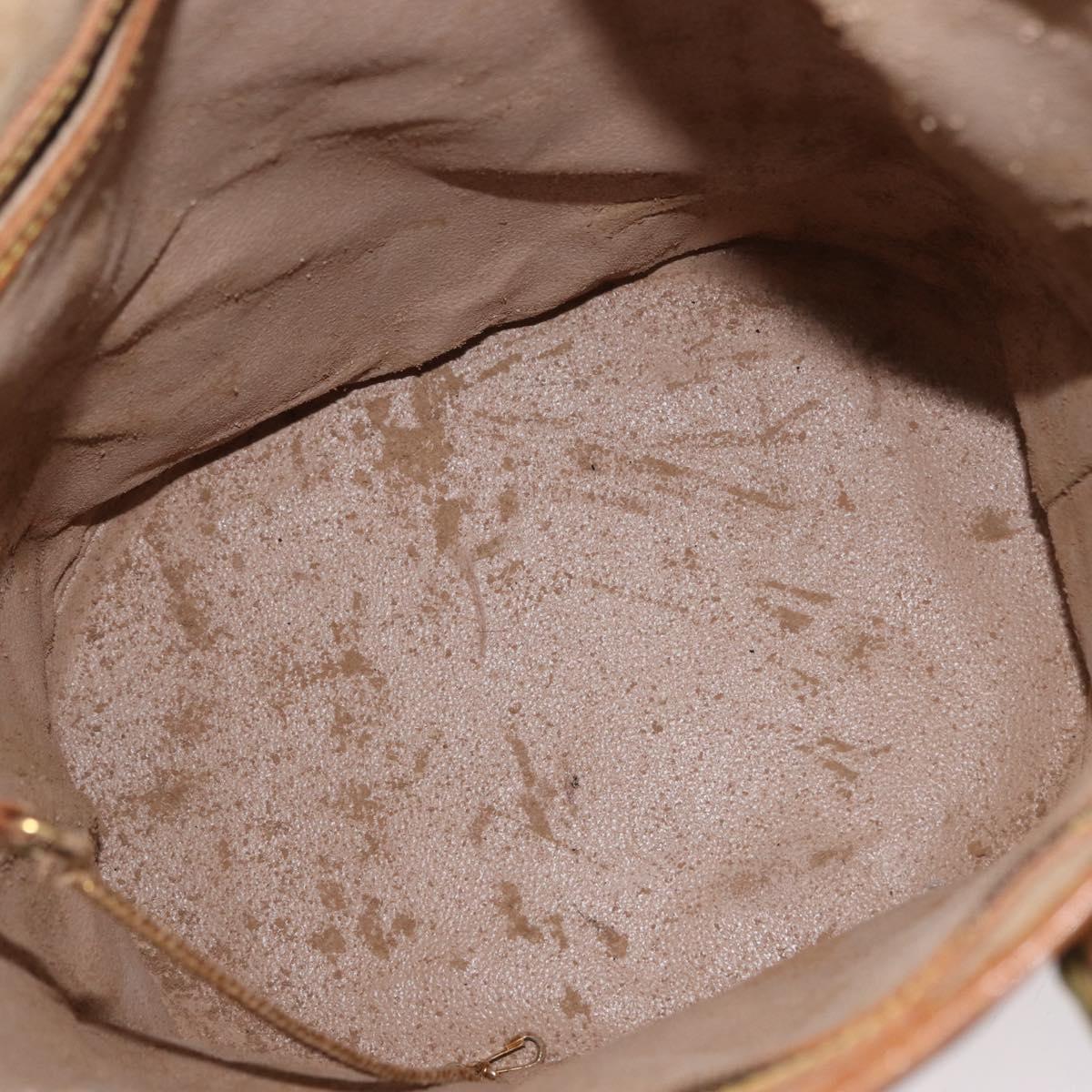 LOUIS VUITTON Monogram Bucket GM Shoulder Bag M42236 LV Auth 173896