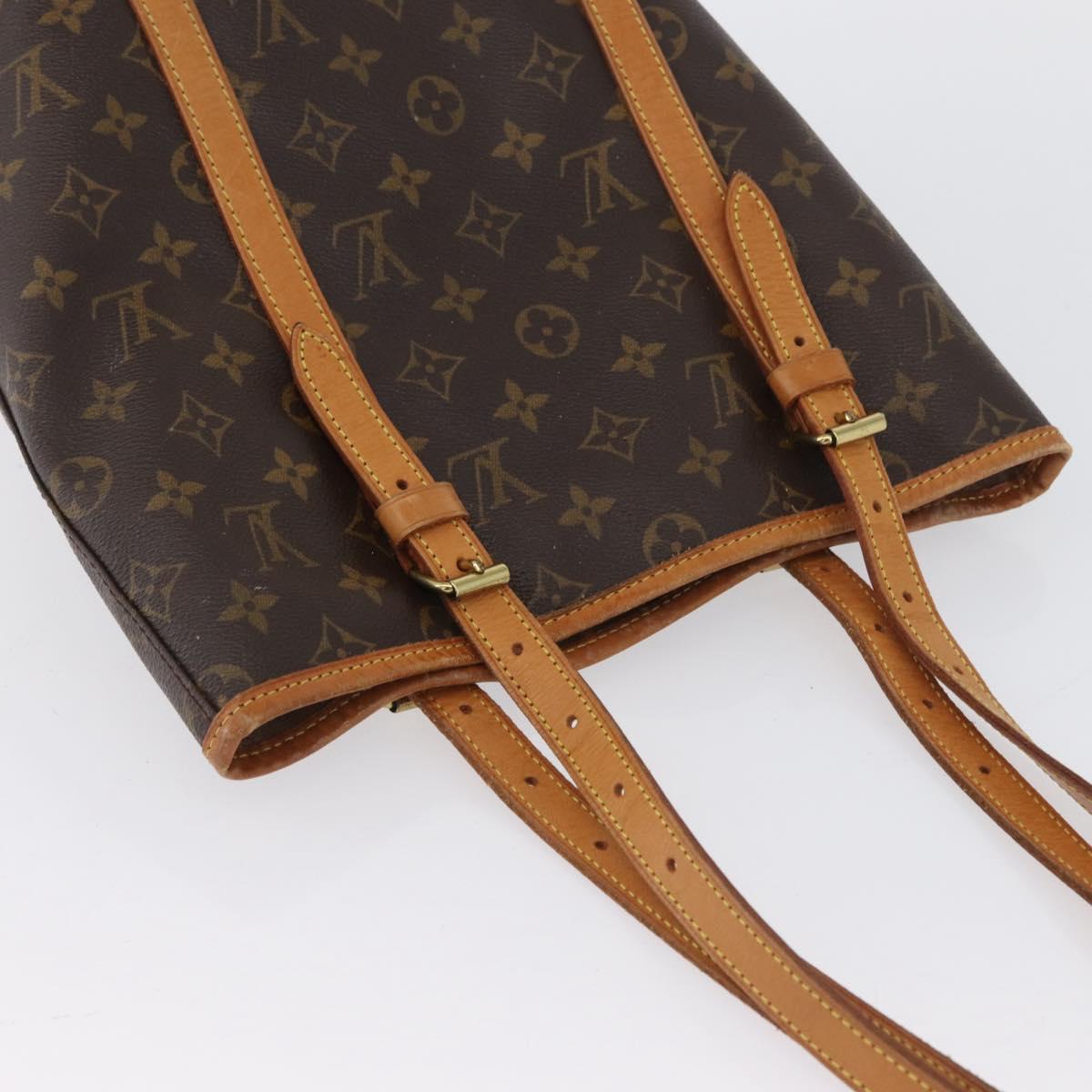 LOUIS VUITTON Monogram Bucket GM Shoulder Bag M42236 LV Auth 173896