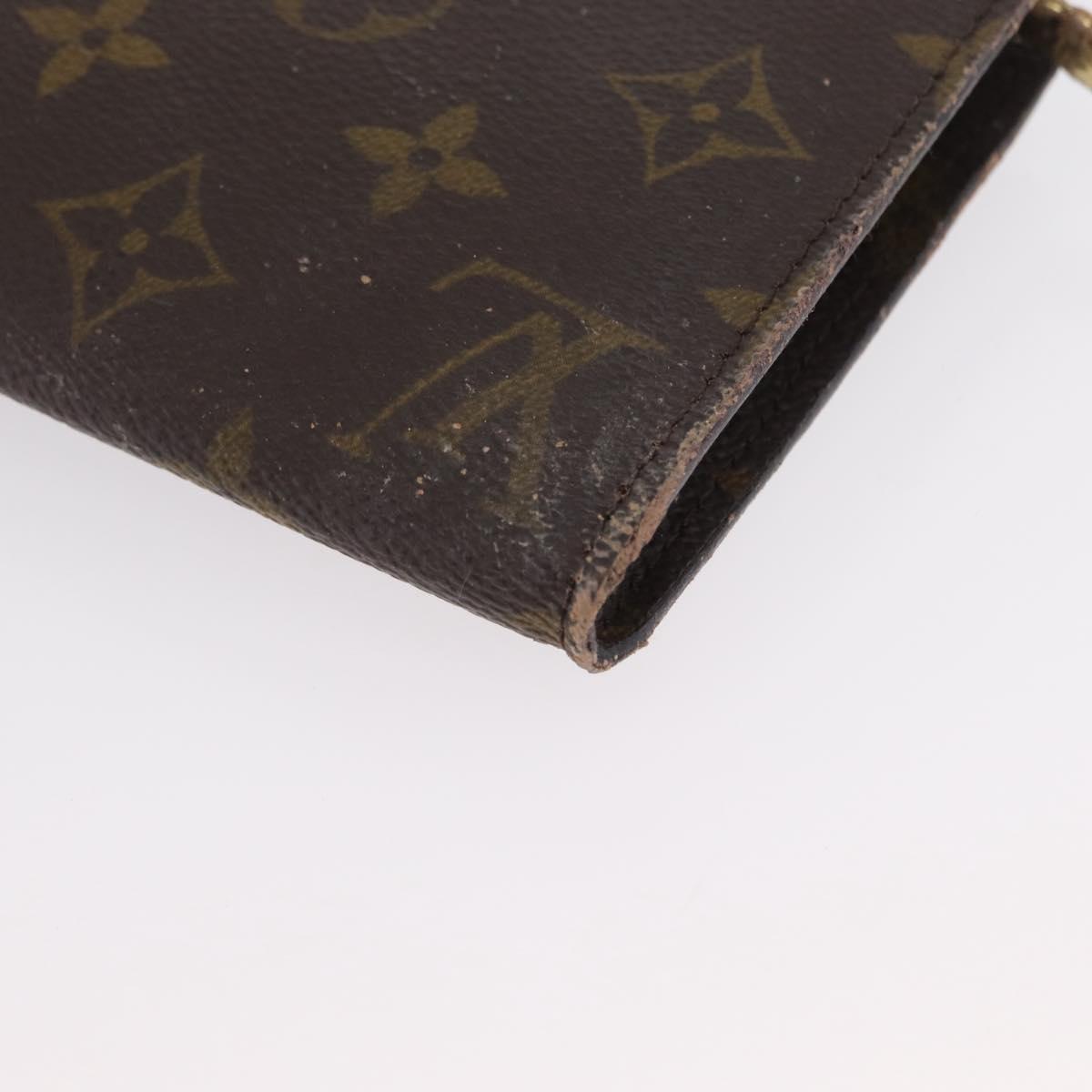 LOUIS VUITTON Monogram Bucket GM Accessory Pouch LV Auth 173897