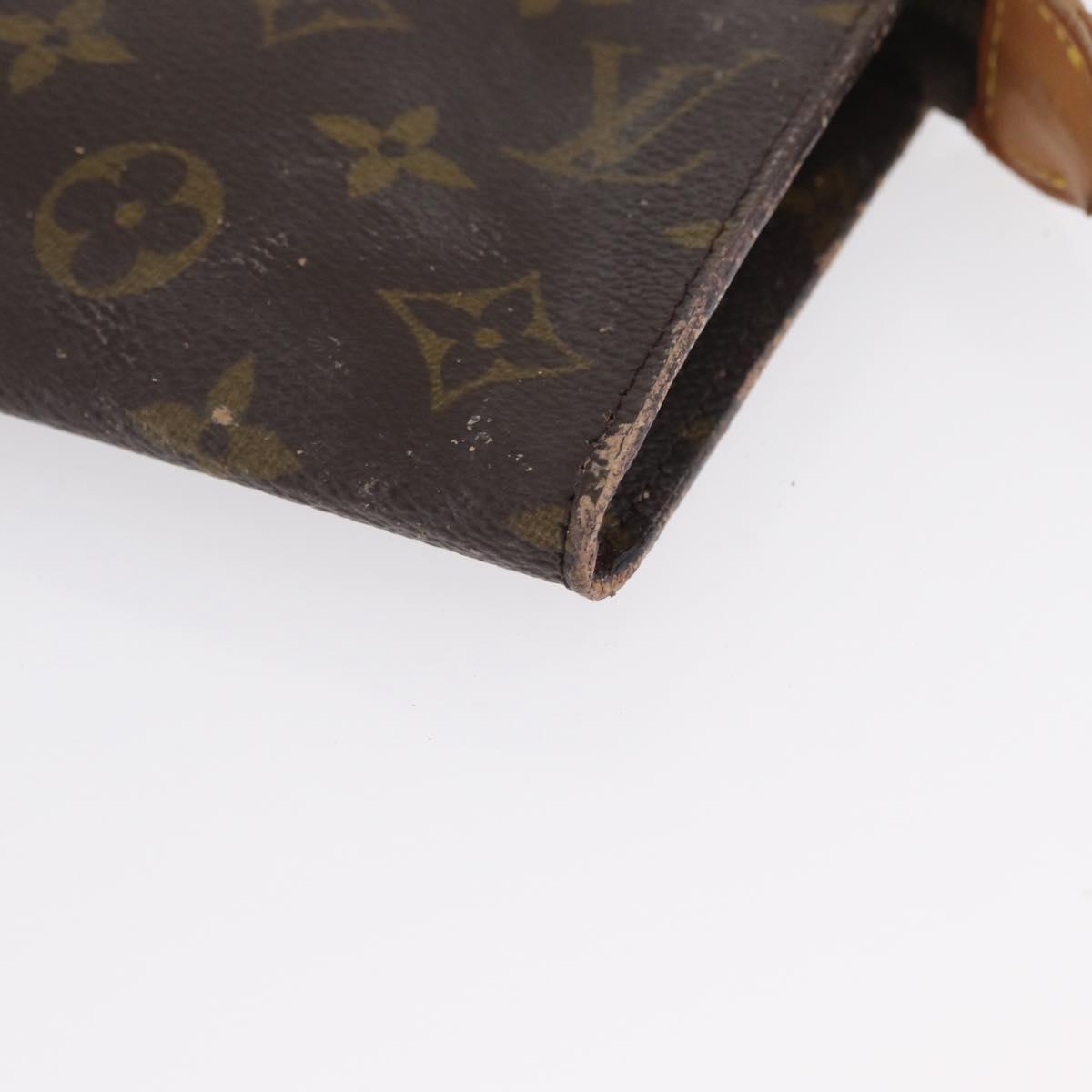 LOUIS VUITTON Monogram Bucket GM Accessory Pouch LV Auth 173897