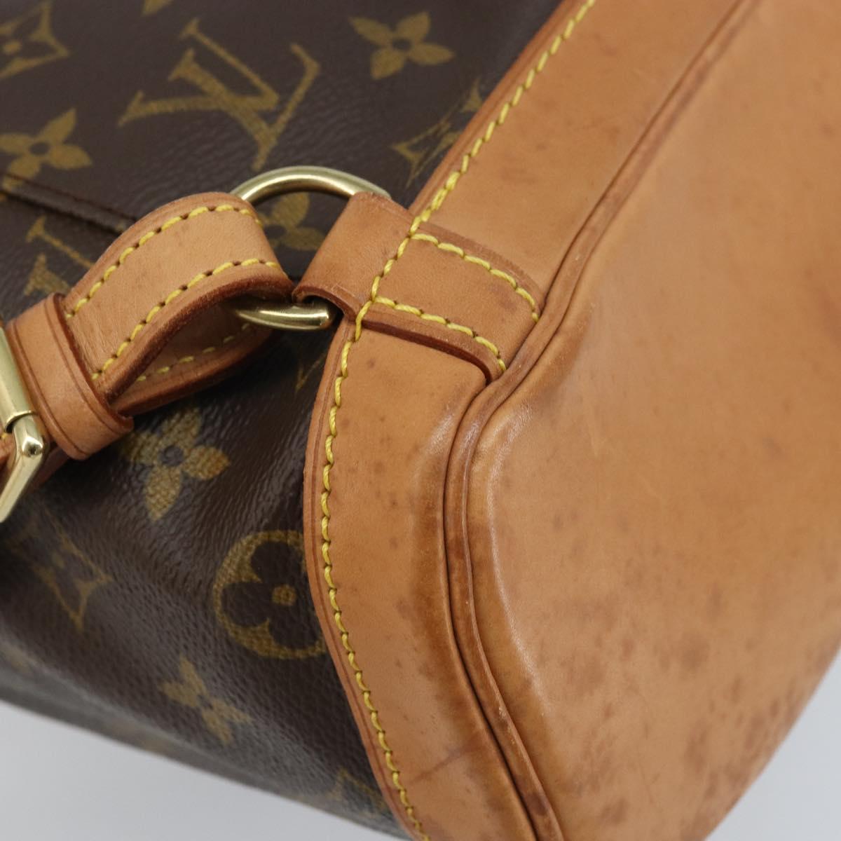 LOUIS VUITTON Monogram Montsouris PM Backpack M51137 LV Auth 173898A