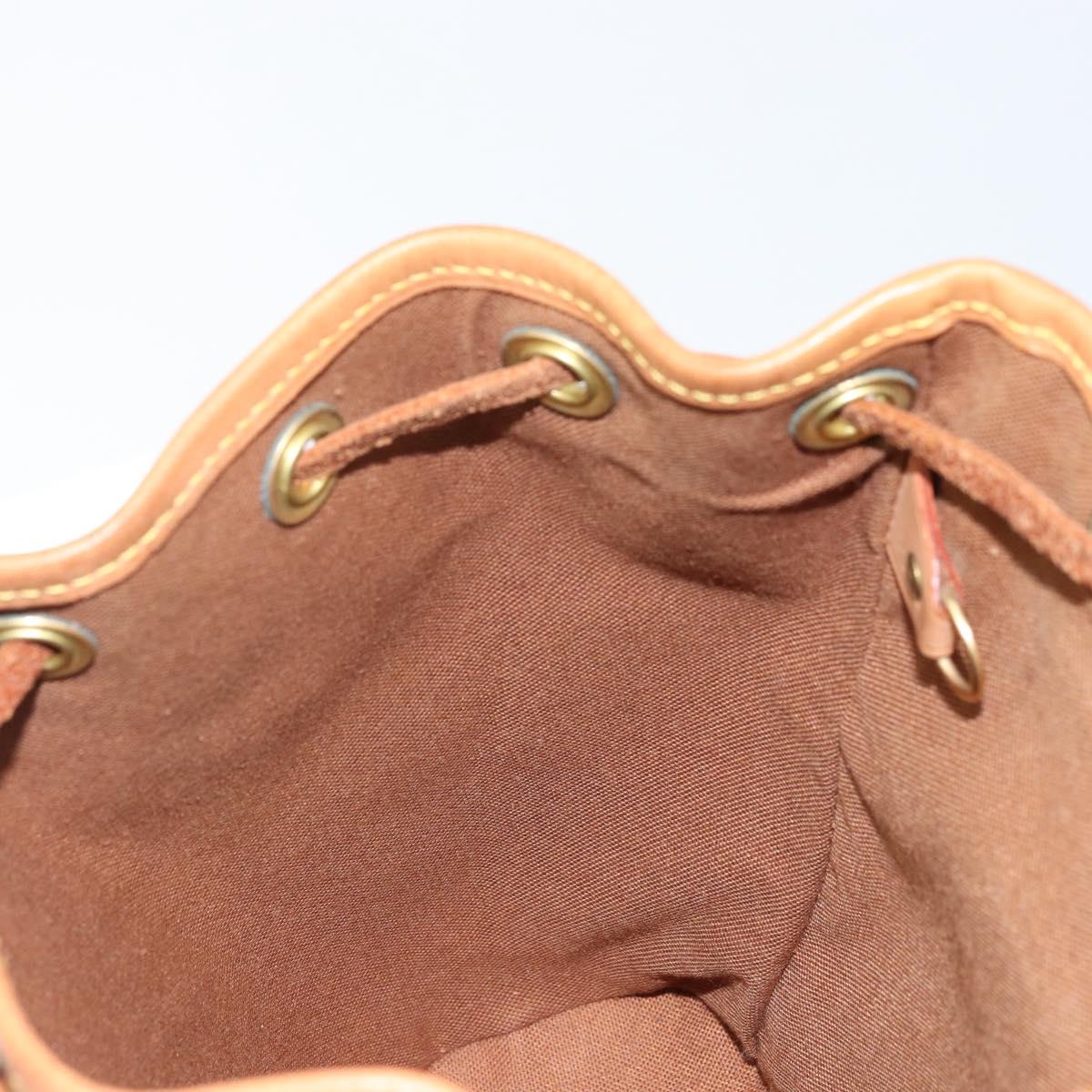 LOUIS VUITTON Monogram Montsouris PM Backpack M51137 LV Auth 173898A