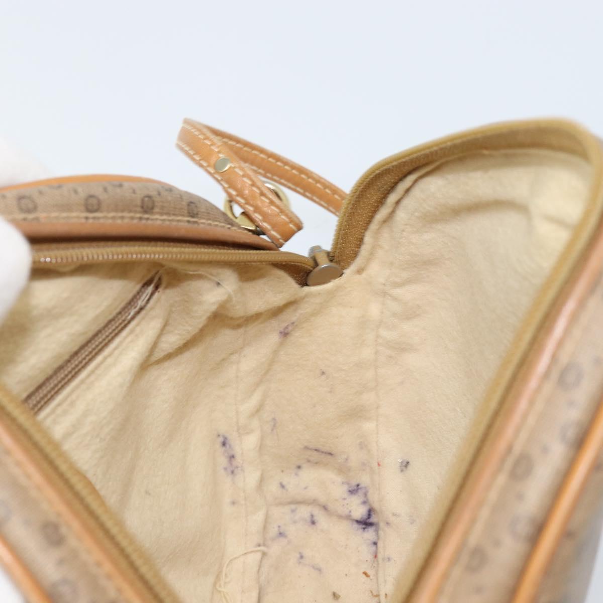 GUCCI Micro GG Supreme Shoulder Bag PVC Beige Gold 007 115 5575 Auth 173919