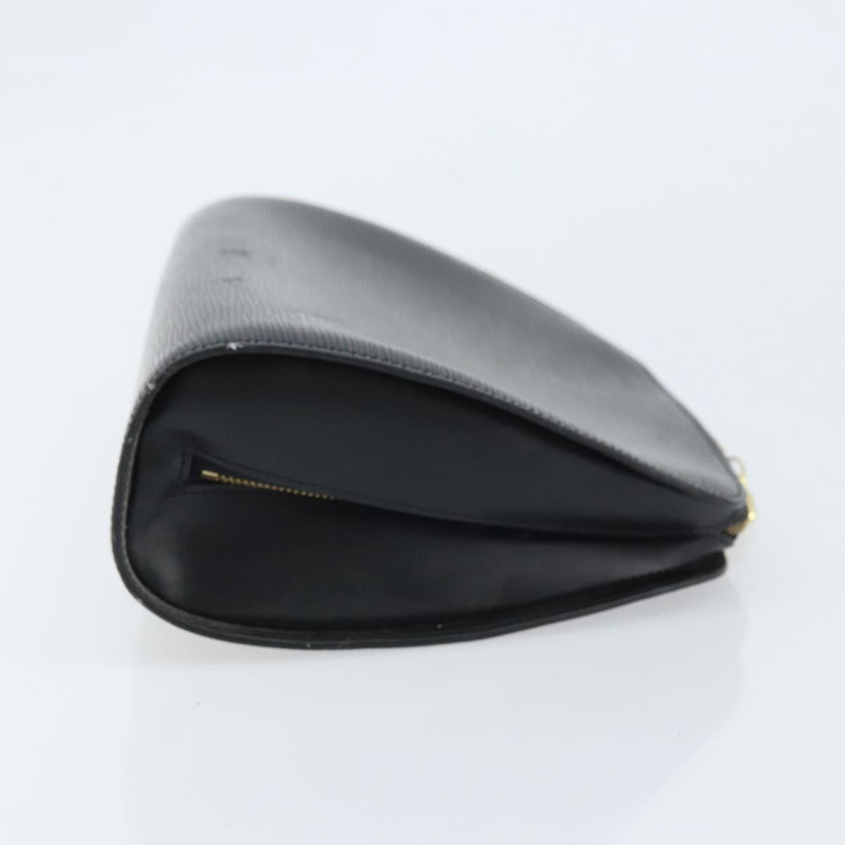 LOUIS VUITTON Epi Dauphine GM Cosmetic Pouch Black M48432 LV Auth 173926