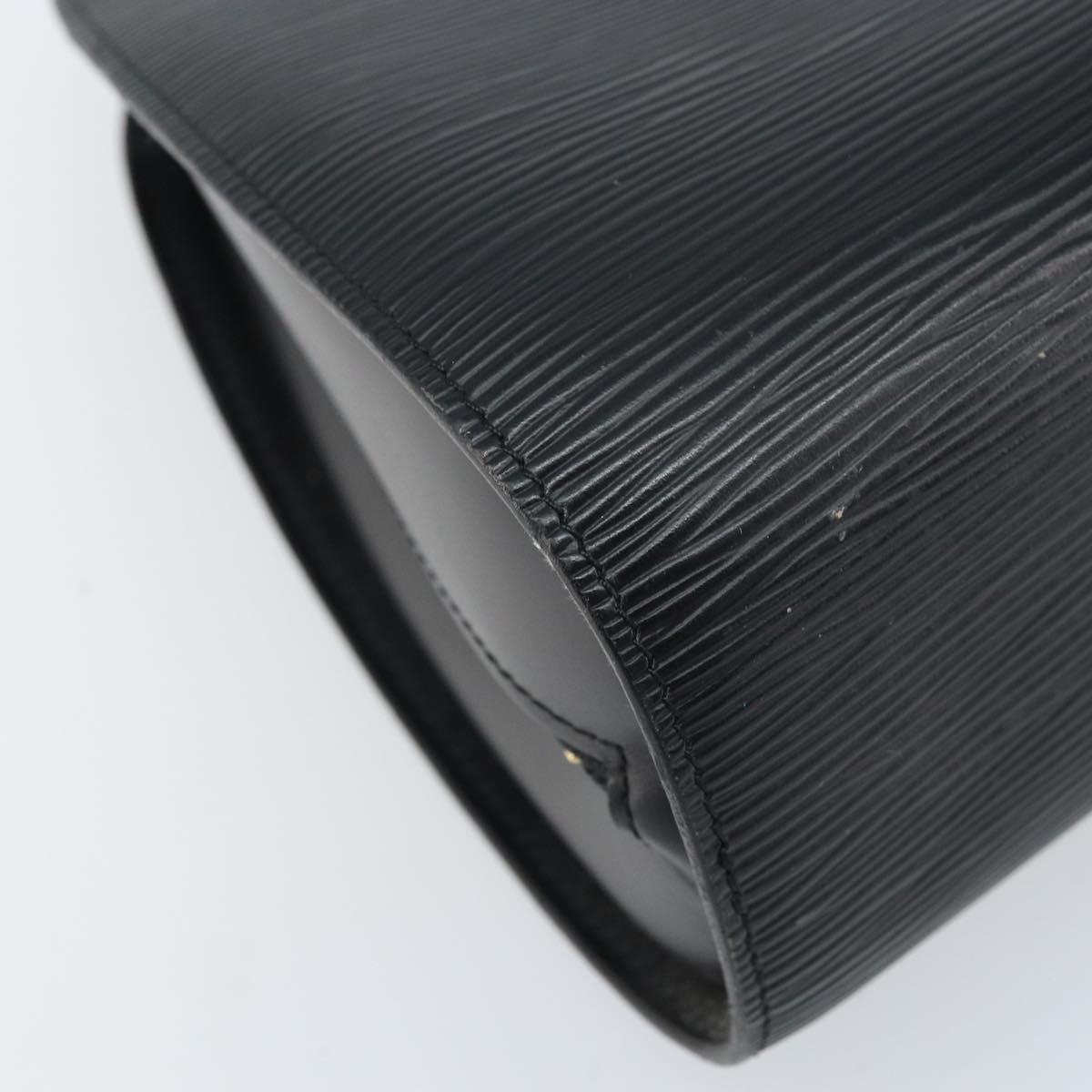 LOUIS VUITTON Epi Dauphine GM Cosmetic Pouch Black M48432 LV Auth 173926