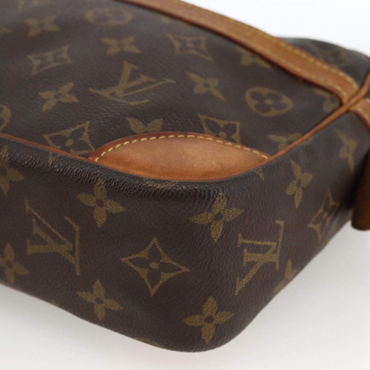 LOUIS VUITTON Monogram Compiegne 28 Clutch Bag M51845 LV Auth 173963