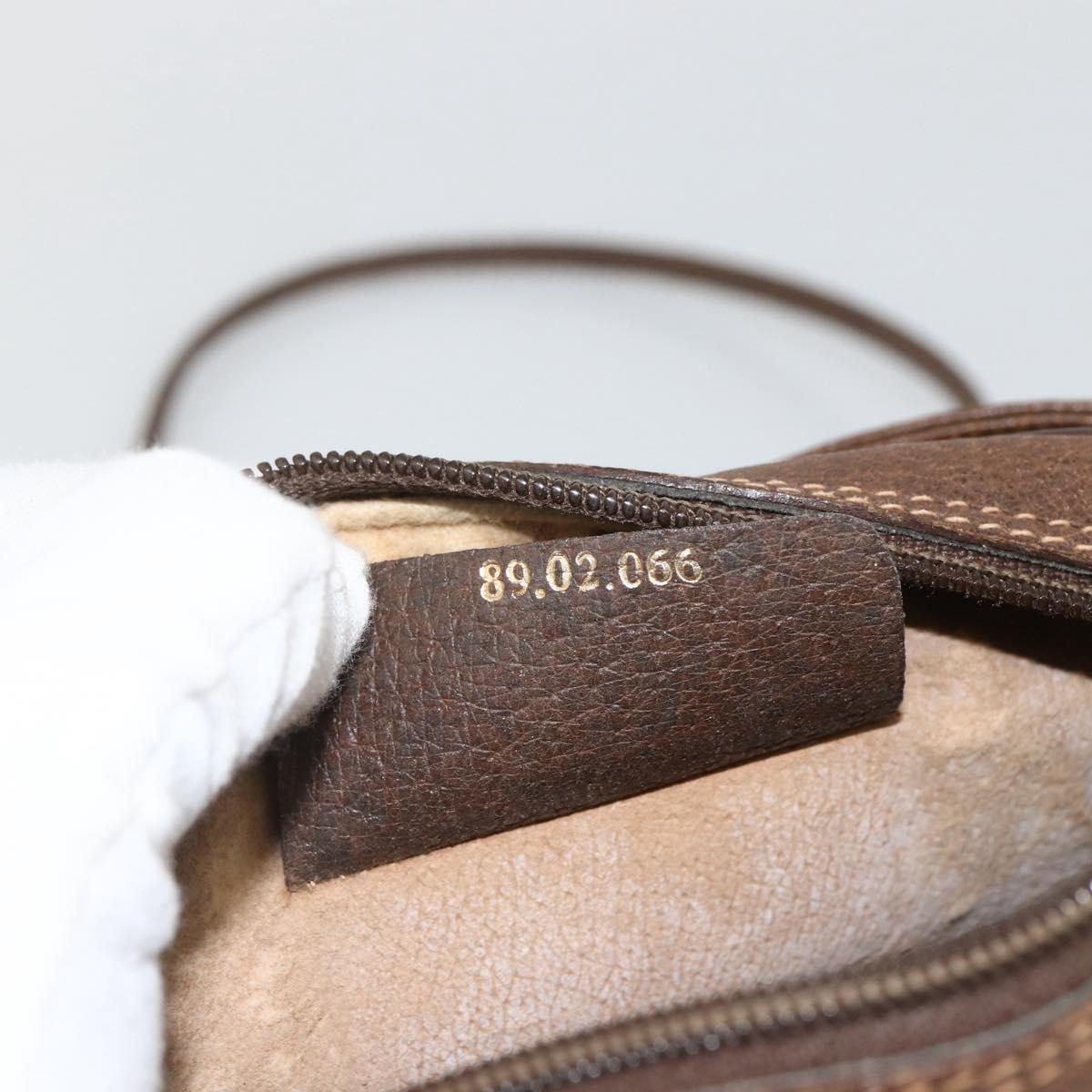 GUCCI GG Supreme Web Sherry Line Bag PVC Beige Gold 89 02 066 Auth 173966