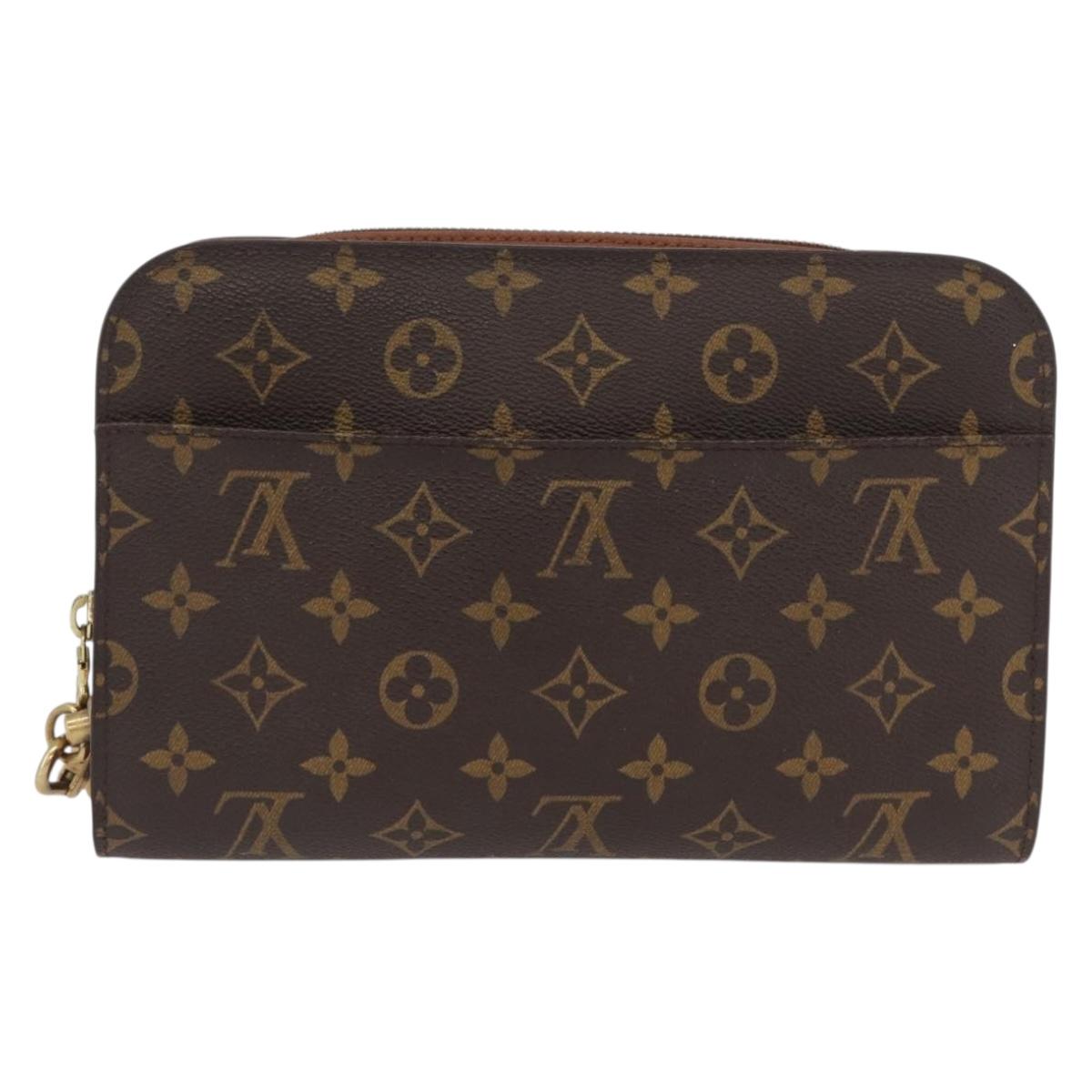 LOUIS VUITTON Monogram Orsay Clutch Bag M51790 LV Auth 174024A
