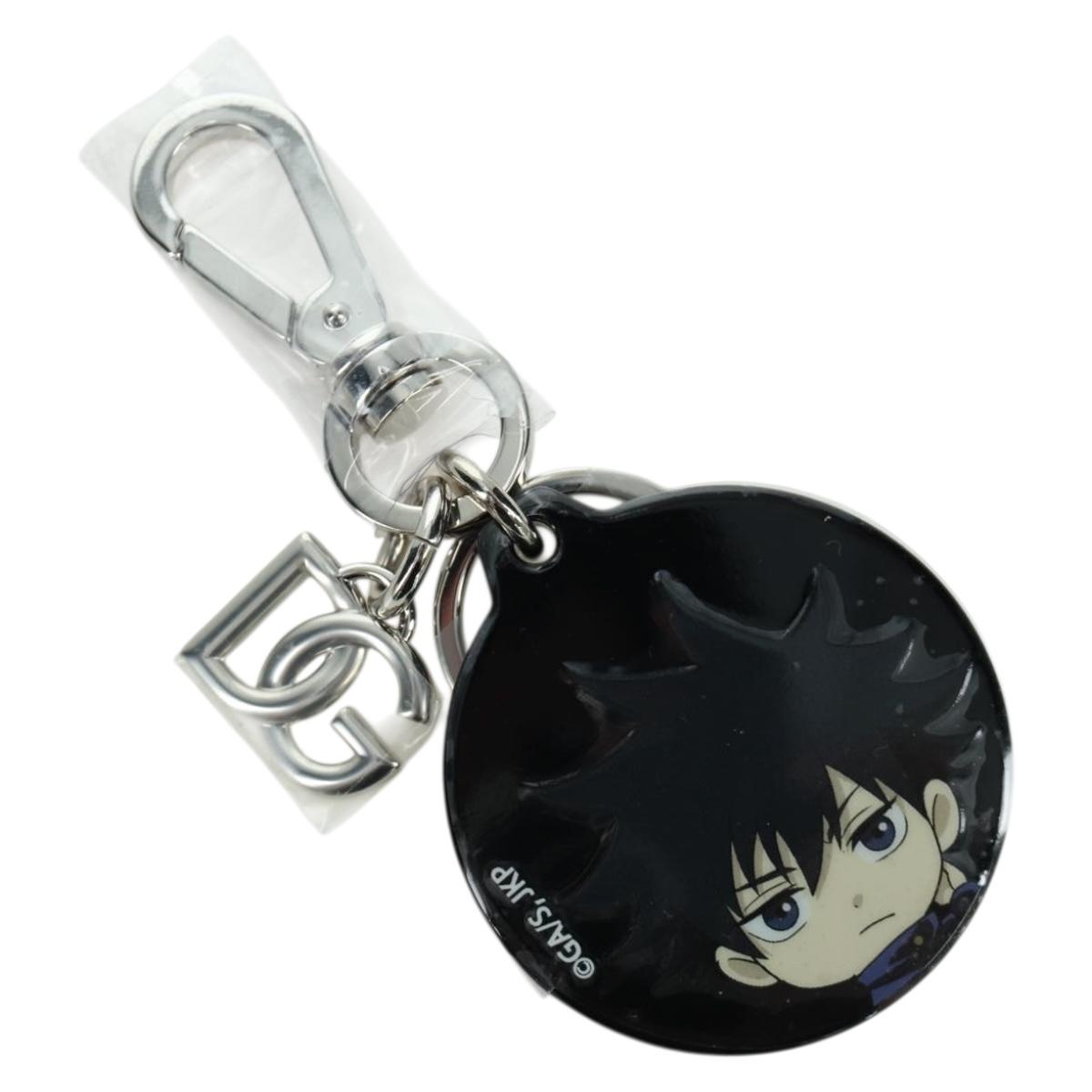 DOLCE&GABBANA Key Charm Fushiguro Megumi Charm metal Black Auth 174026SM