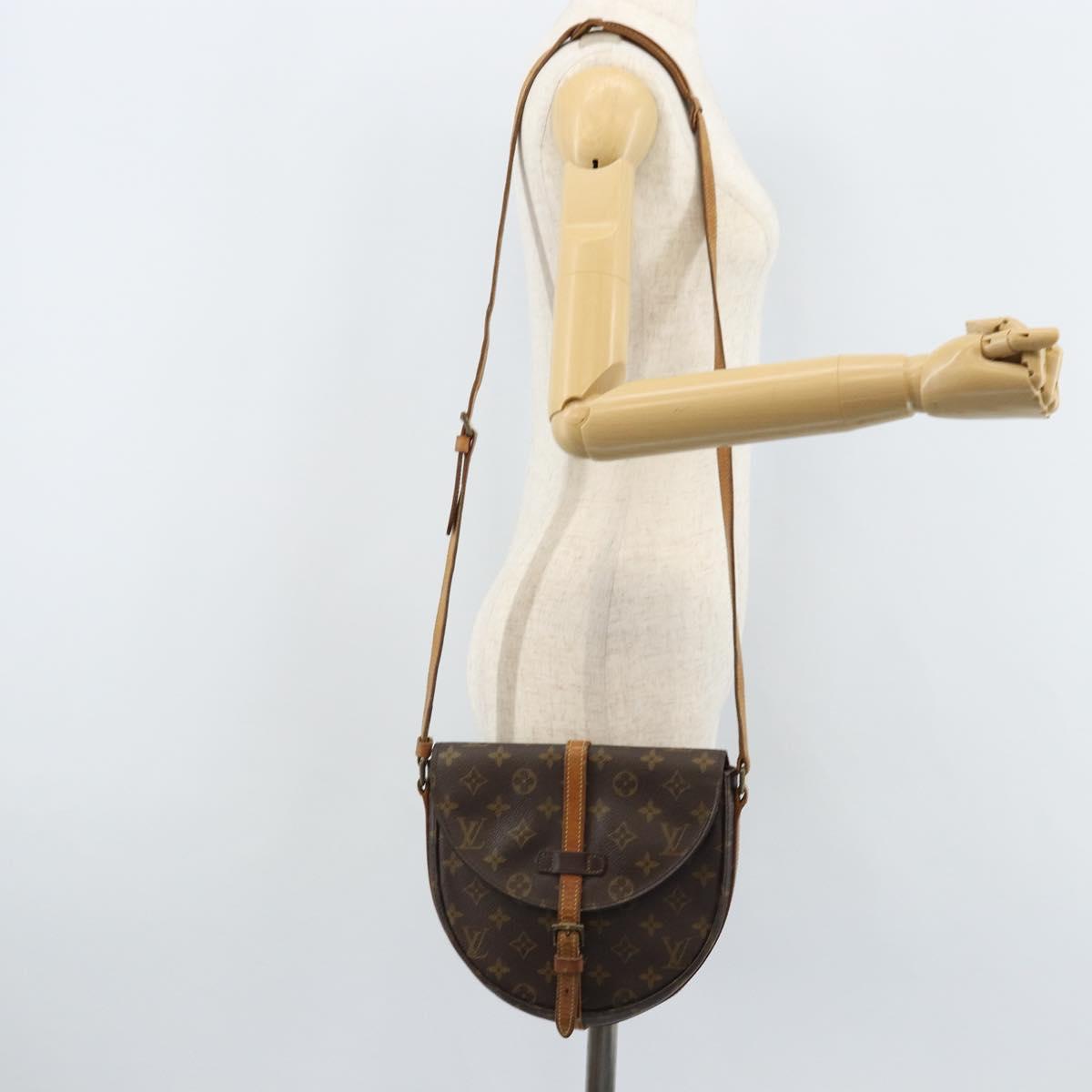 LOUIS VUITTON Monogram Chantilly MM Shoulder Bag M51233 LV Auth 174027