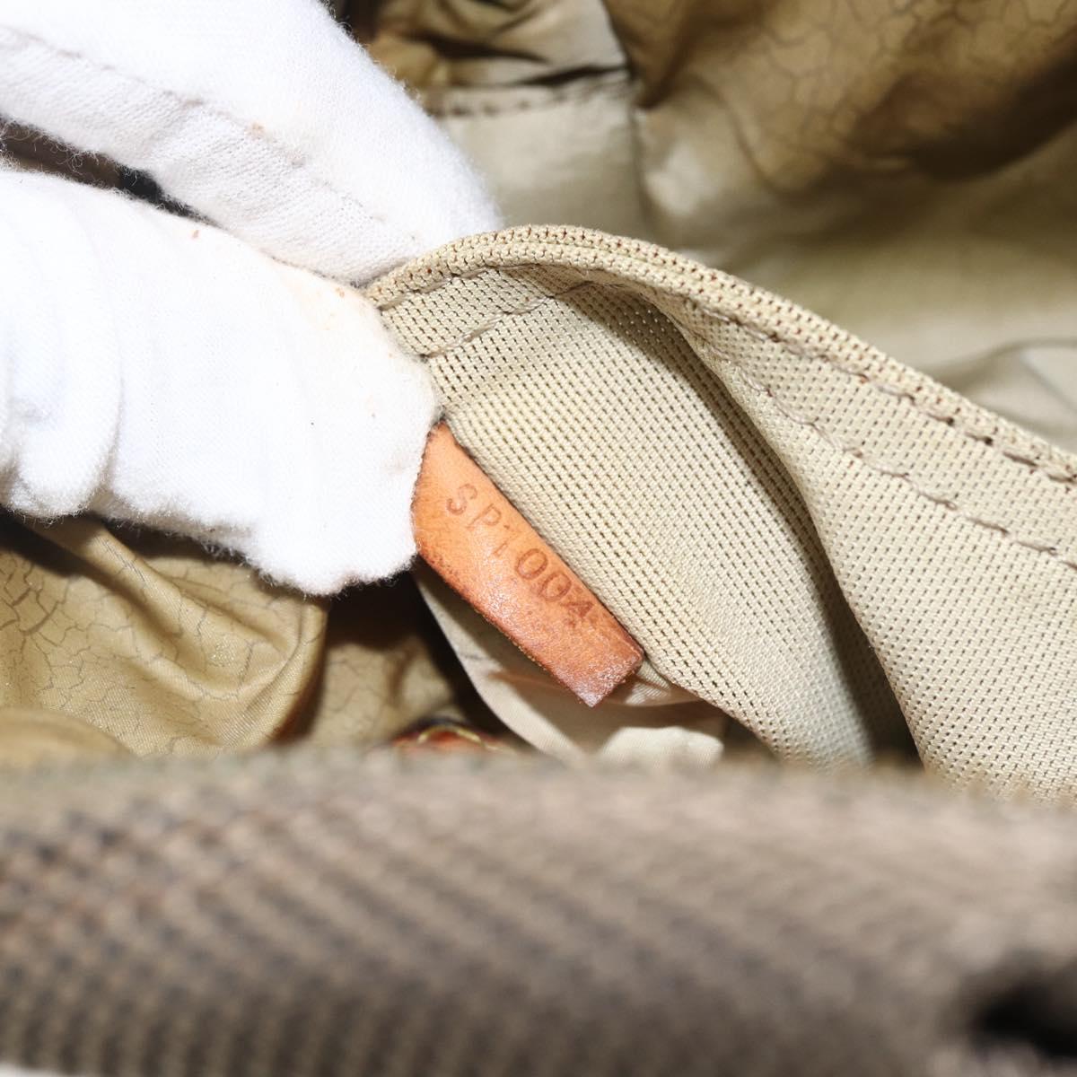 LOUIS VUITTON Damier Geant Sitadan MM Shoulder Bag Brown M93040 LV Auth 174035