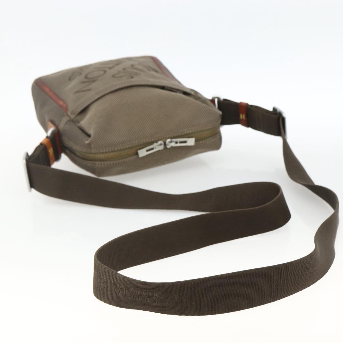 LOUIS VUITTON Damier Geant Sitadan MM Shoulder Bag Brown M93040 LV Auth 174035