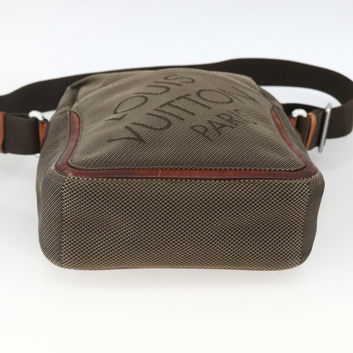 LOUIS VUITTON Damier Geant Sitadan MM Shoulder Bag Brown M93040 LV Auth 174035