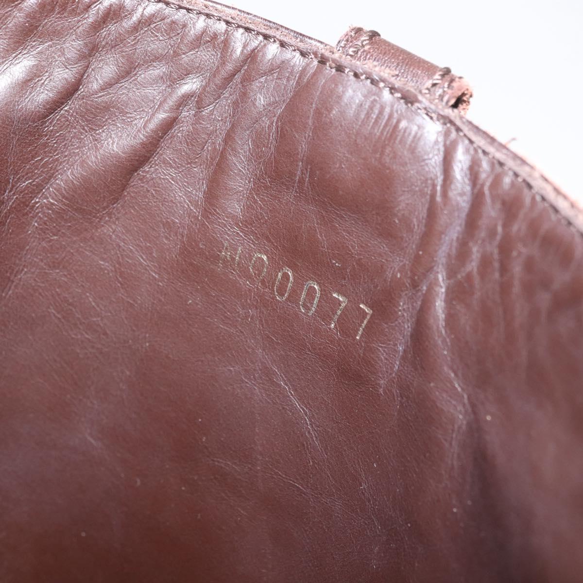 LOUIS VUITTON Monogram Idylle Boots 36 Dark Brown LV Auth 174048A