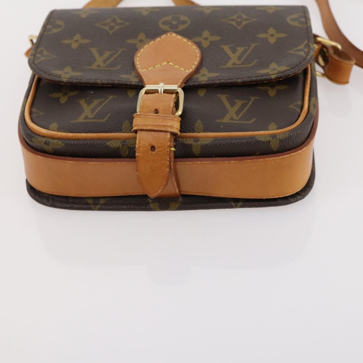 LOUIS VUITTON Monogram Vernis Hand Bag 5 Set Yellow LV Auth 174055