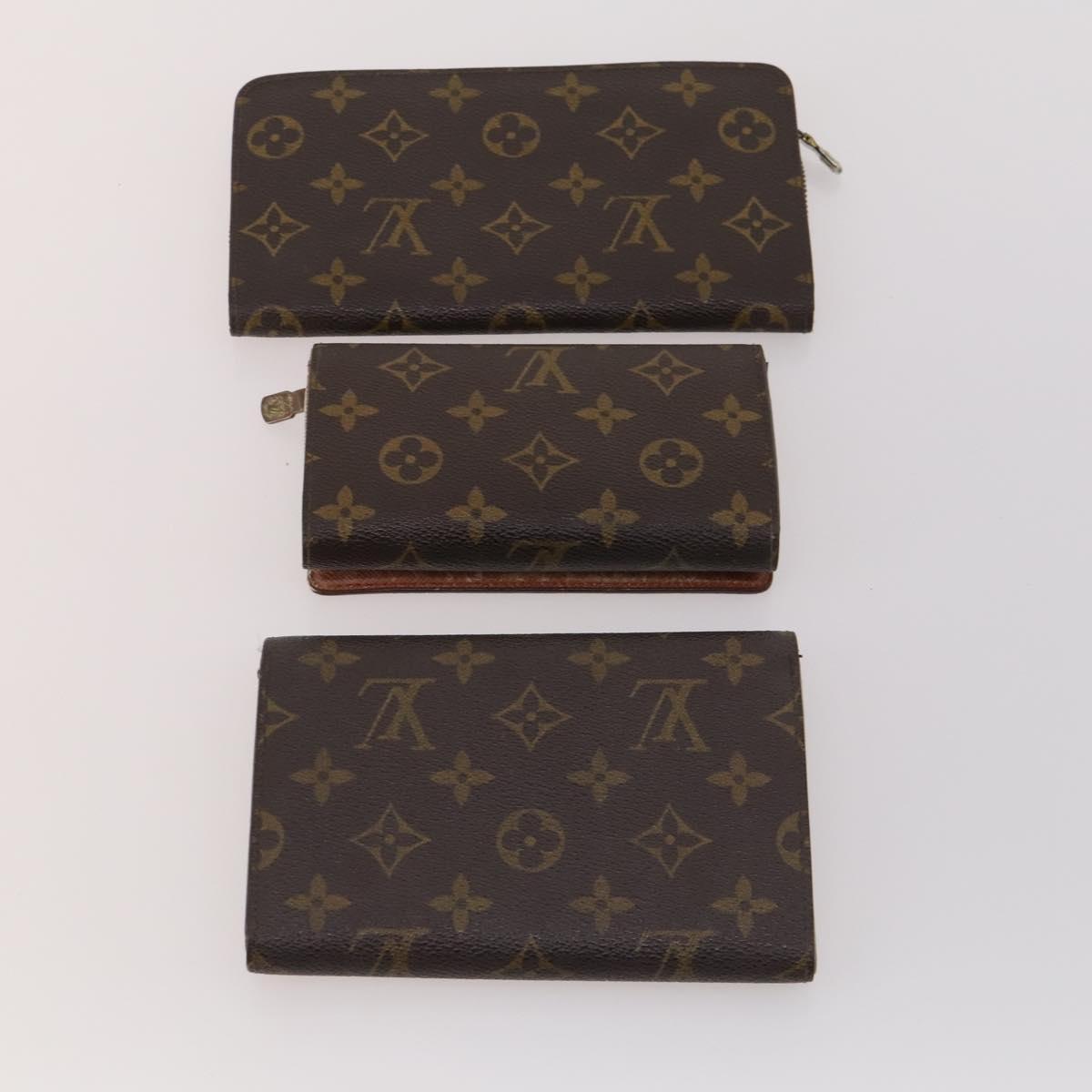 LOUIS VUITTON Monogram Wallet 10 Set LV Auth 174082