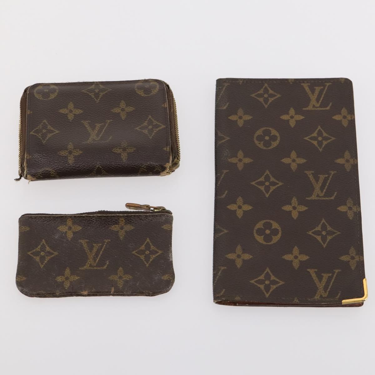 LOUIS VUITTON Monogram Wallet 10 Set LV Auth 174082