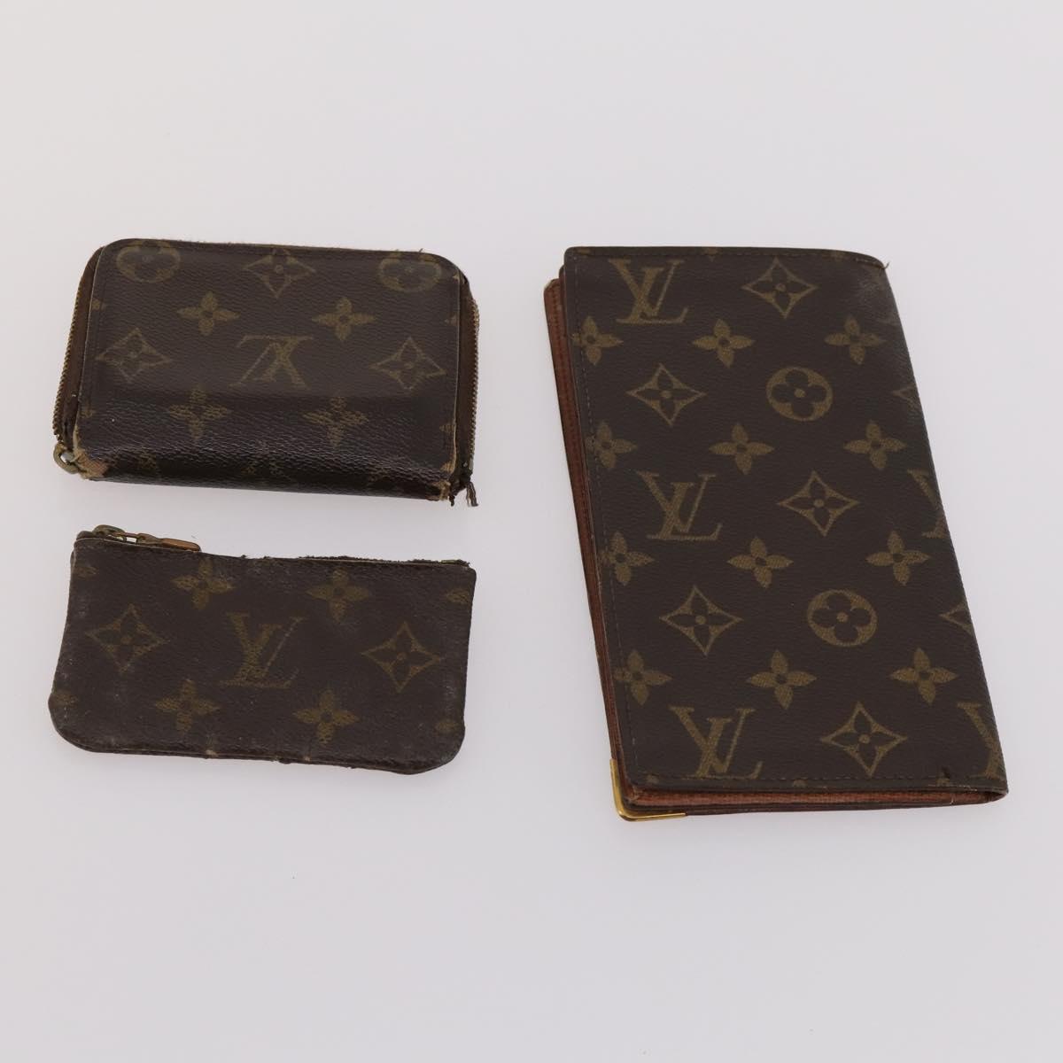 LOUIS VUITTON Monogram Wallet 10 Set LV Auth 174082